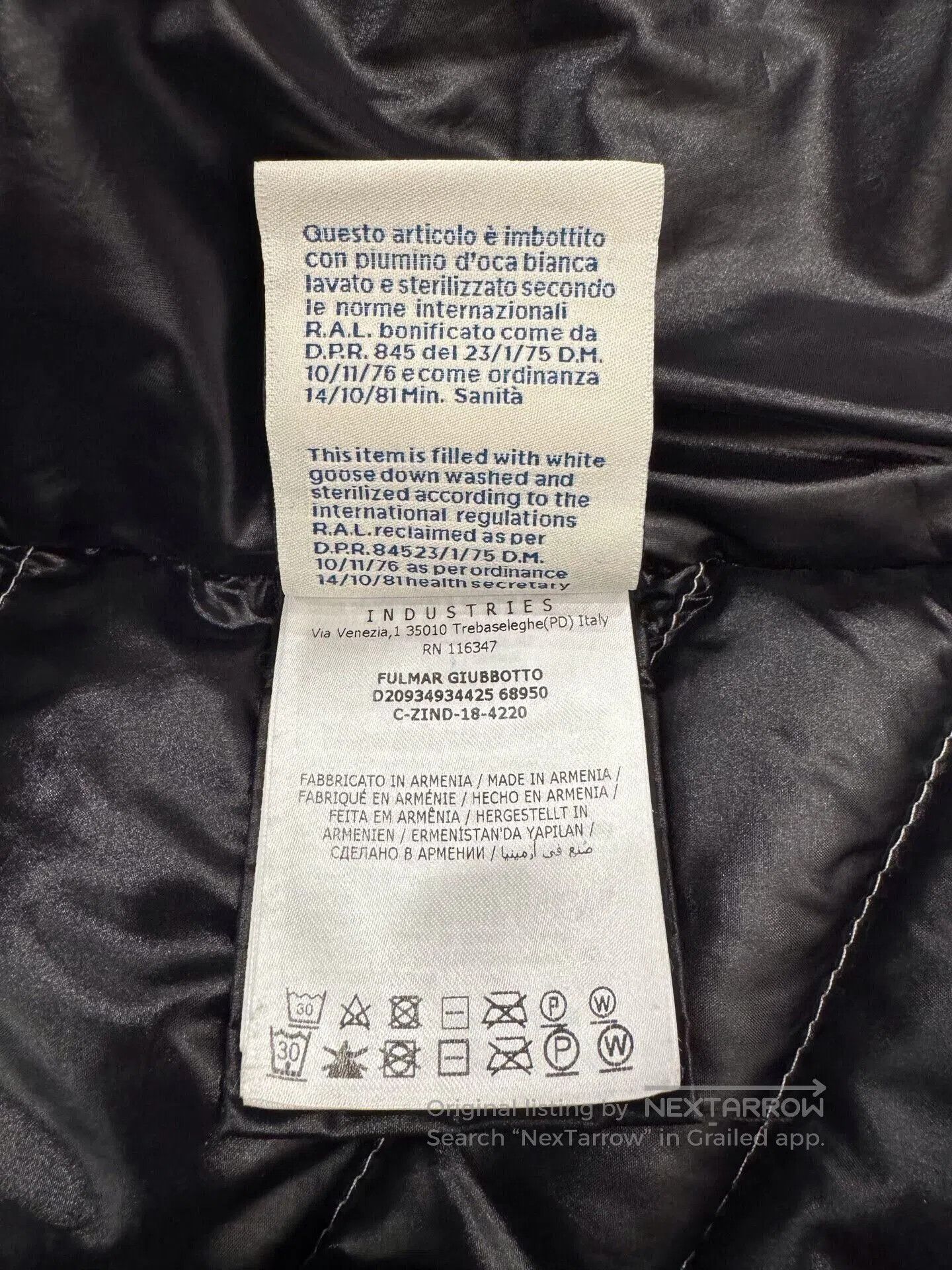 Moncler Moncler Fulmar Women's White Down Jacket. Size S / US 4 / IT 40 - 8 Thumbnail