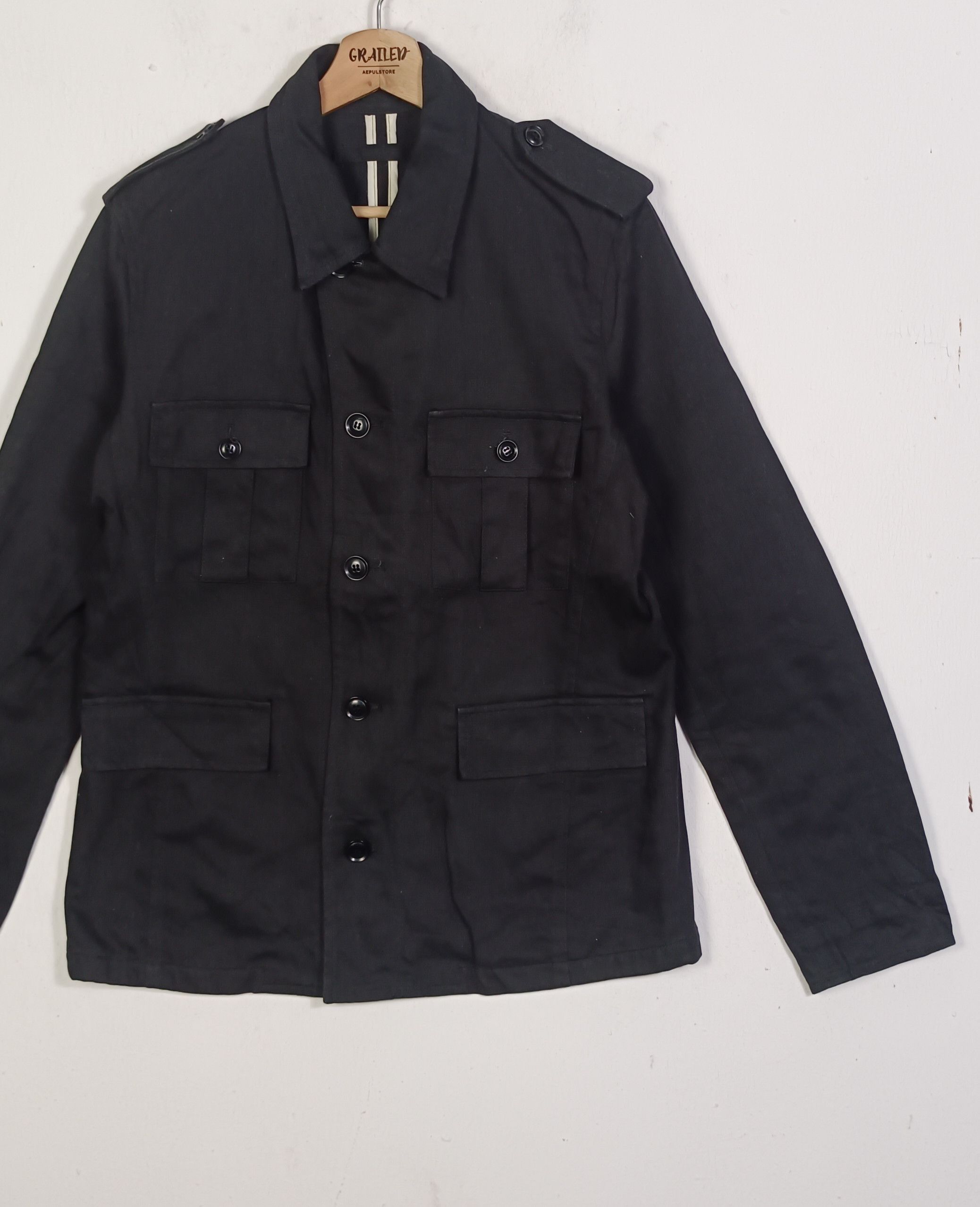 Takeo Kikuchi Vintage🔥 Takeo Kikuchi Tactical Pocket Military Jacket Size US M / EU 48-50 / 2 - 5 Thumbnail