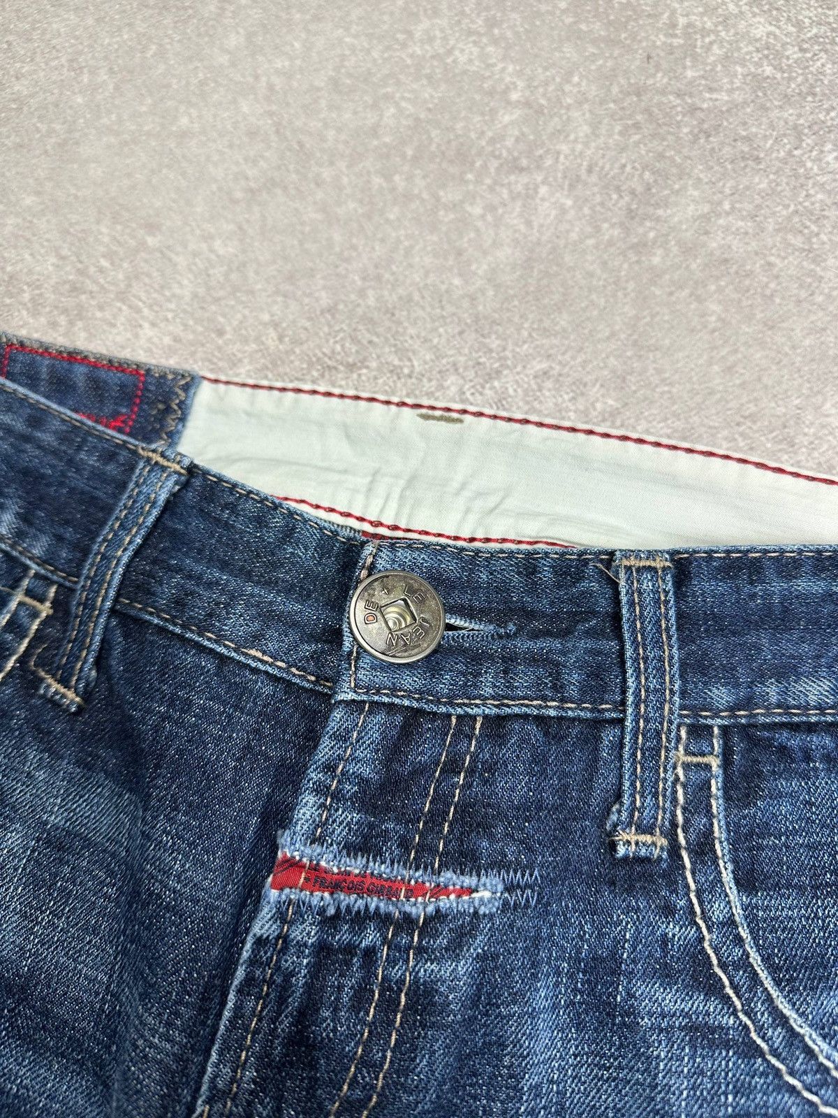 Marithe + Francois Girbaud Vintage MFG Marithe Francois Girbraud Womans Flared Jeans 29 Size 29" - 7 Thumbnail