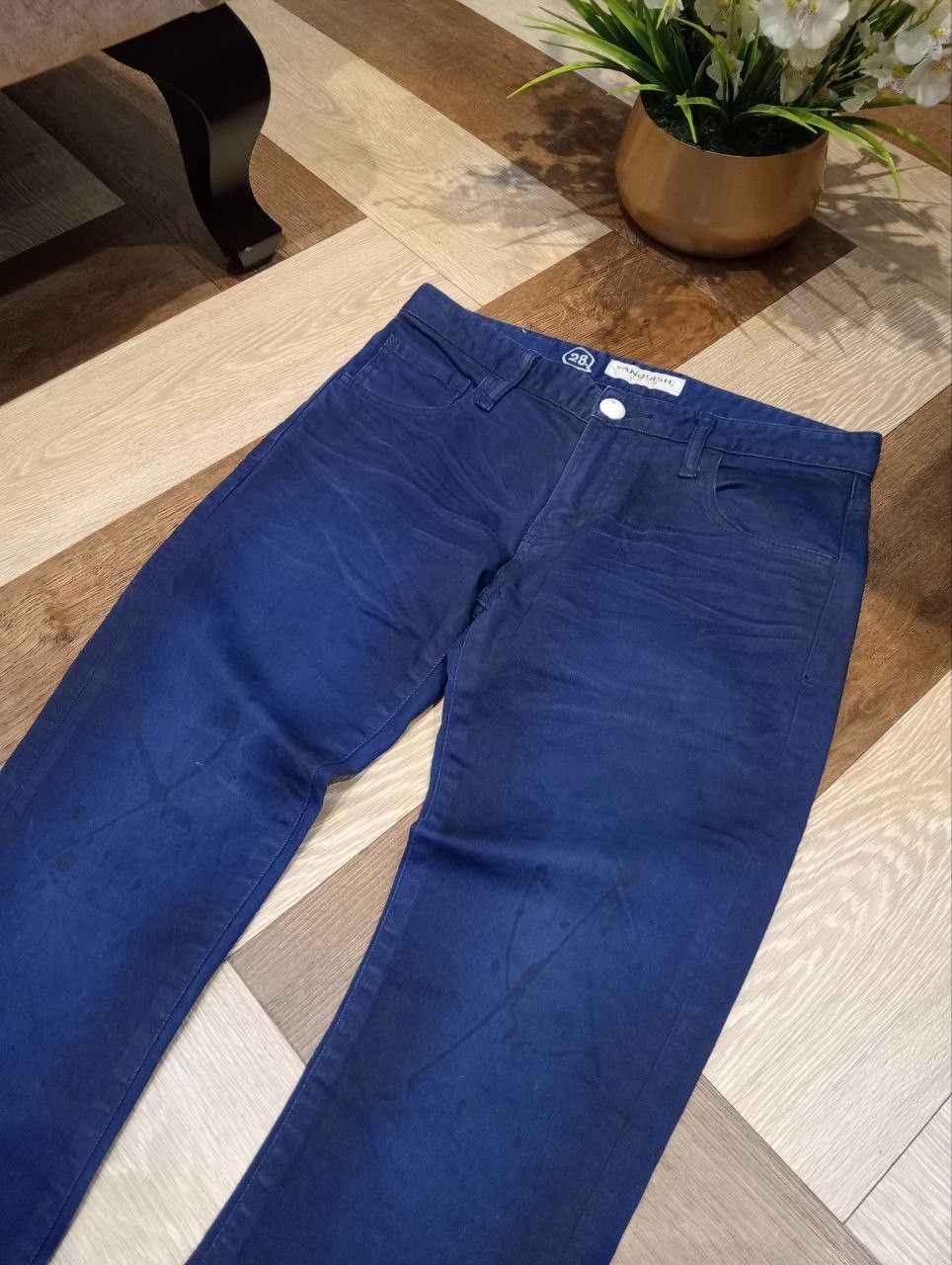 Vanquish VANQUISH JAPAN WASHED BLUE PANTS Size US 28 / EU 44 - 4 Thumbnail
