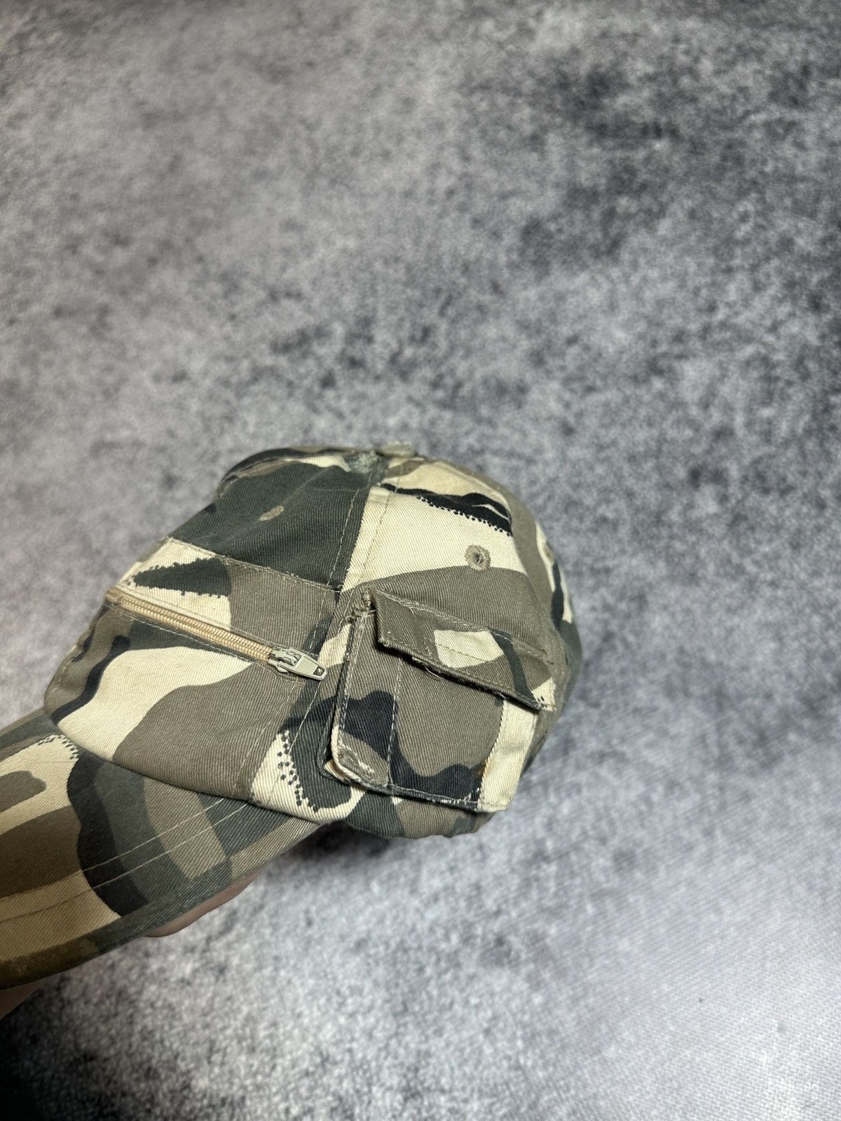 MIL-TEC Vintage Military Mil-Tec Camo Cap Pocket Streetwear USA VTg Size ONE SIZE - 2 Thumbnail