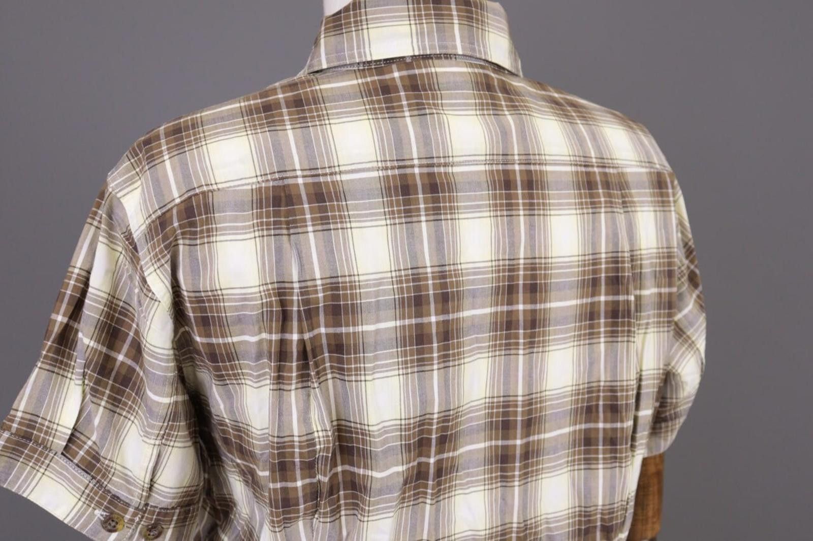 Fjallraven Fjall Raven Brown Check Hiking Button Blouse Shirt Size L Size L / US 10 / IT 46 - 8 Thumbnail