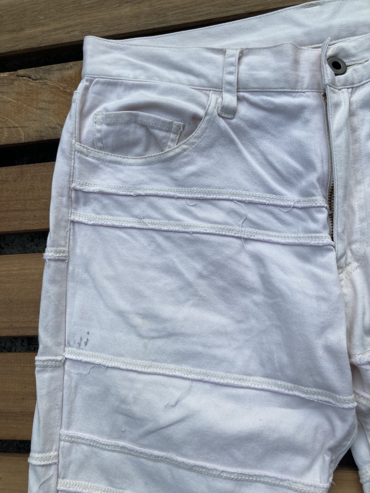 Japanese Brand Rupert Edge Japan Brand Hagi Flare Denim Jeans Size US 30 / EU 46 - 9 Thumbnail