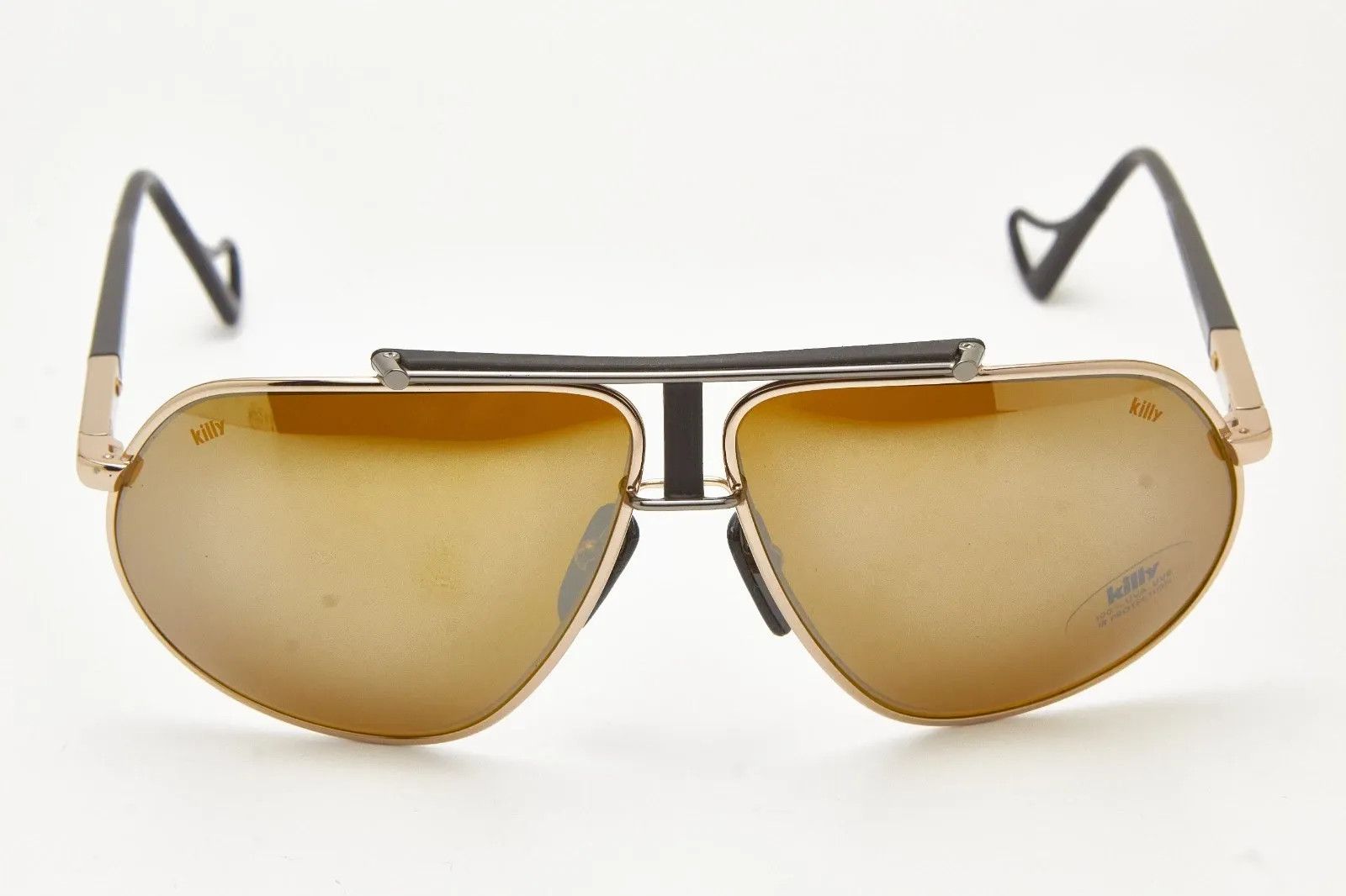 Other Vintage KILLY 470 Sunglasses Gold Palladium High End Aviator Size ONE SIZE - 2 Thumbnail