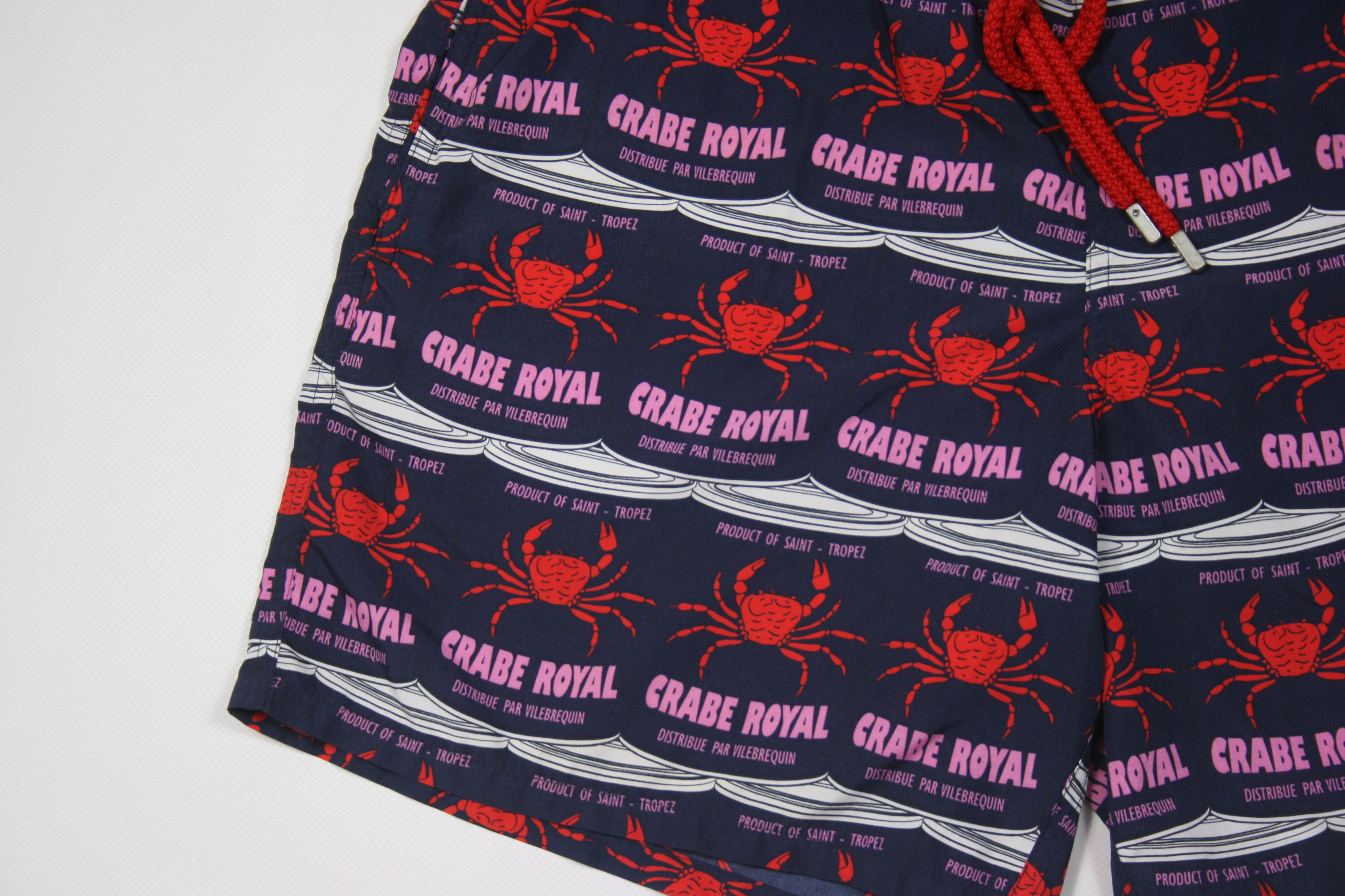 Vilebrequin Crabe Royal Printed Packable Swim Shorts Size US 34 / EU 50 - 4 Thumbnail