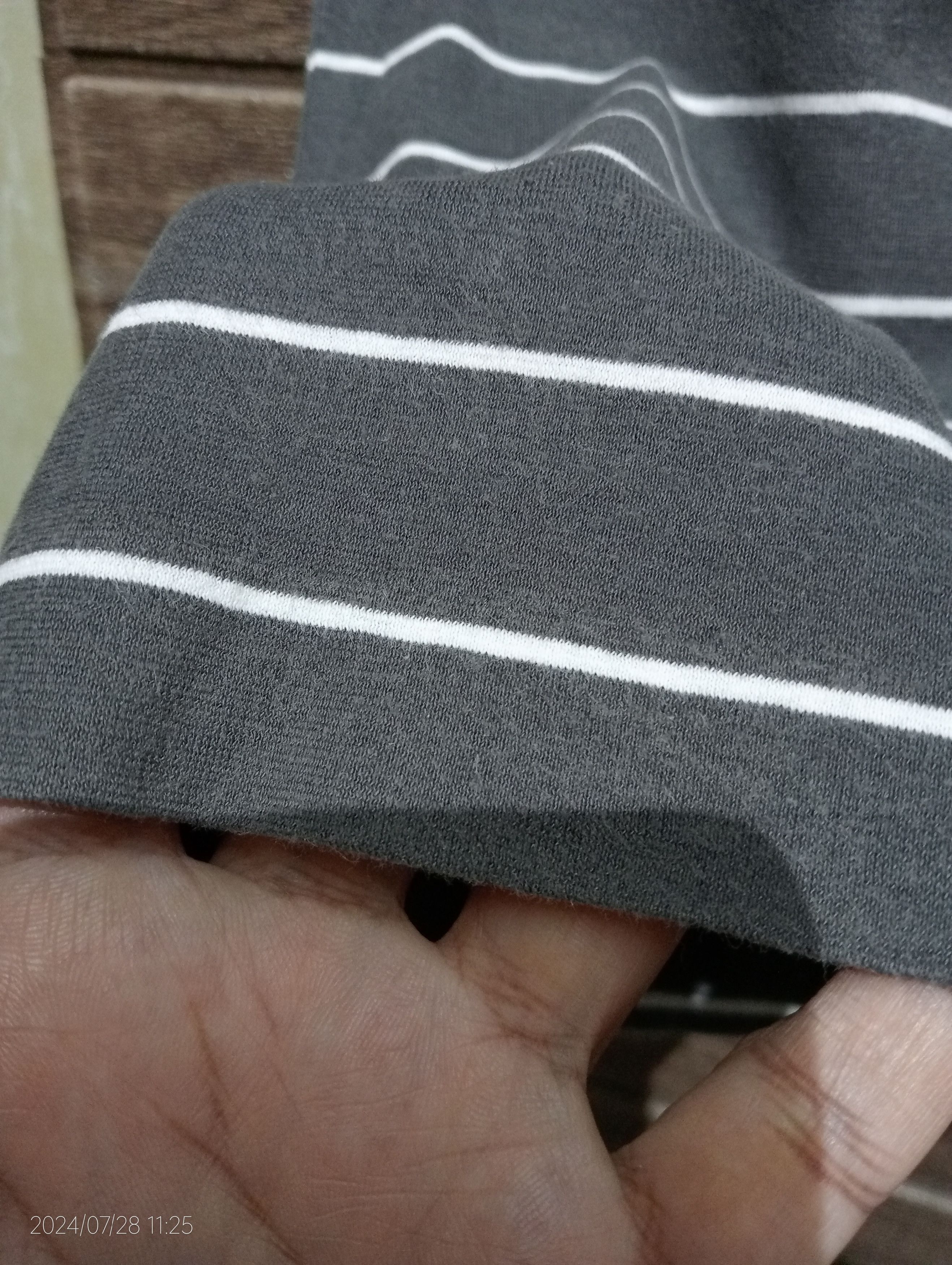Margaret Howell Vintage Single Stitch Margaret Howell Stripe Tee Size L / US 10 / IT 46 - 7 Thumbnail