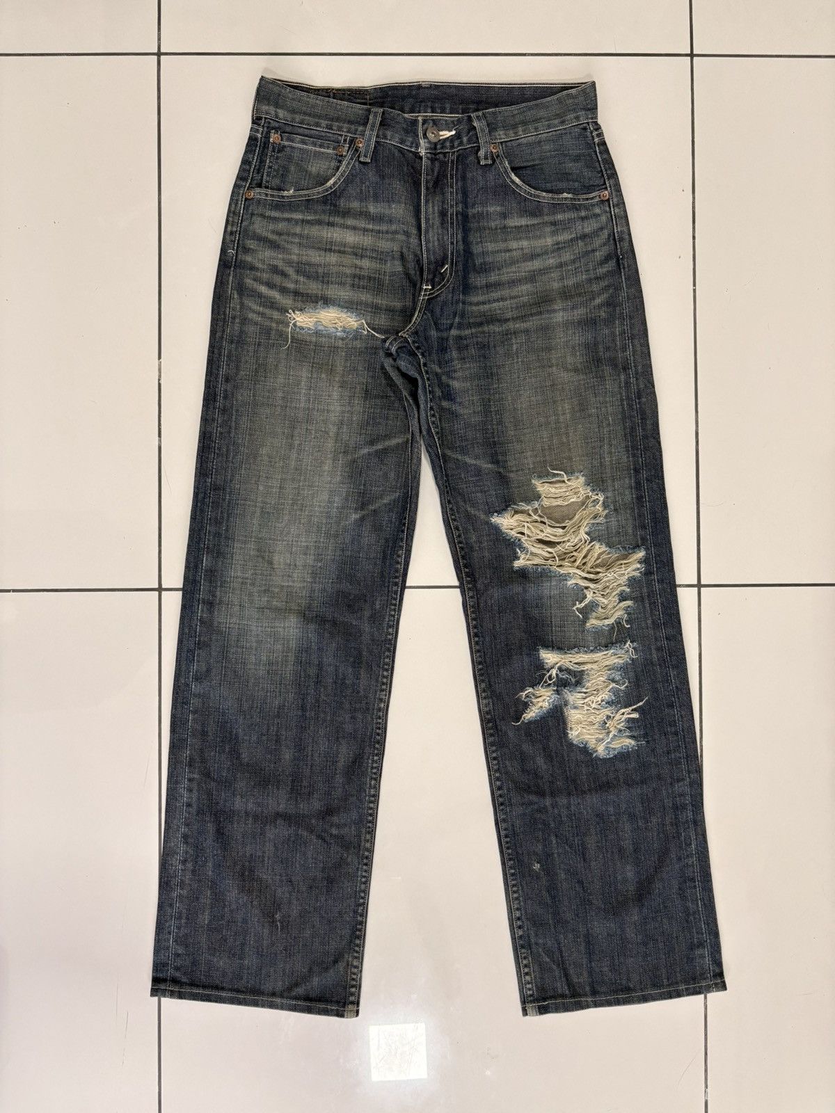 🔥Rare🔥Levi’s 503 Heavily Distressed (Japan)
