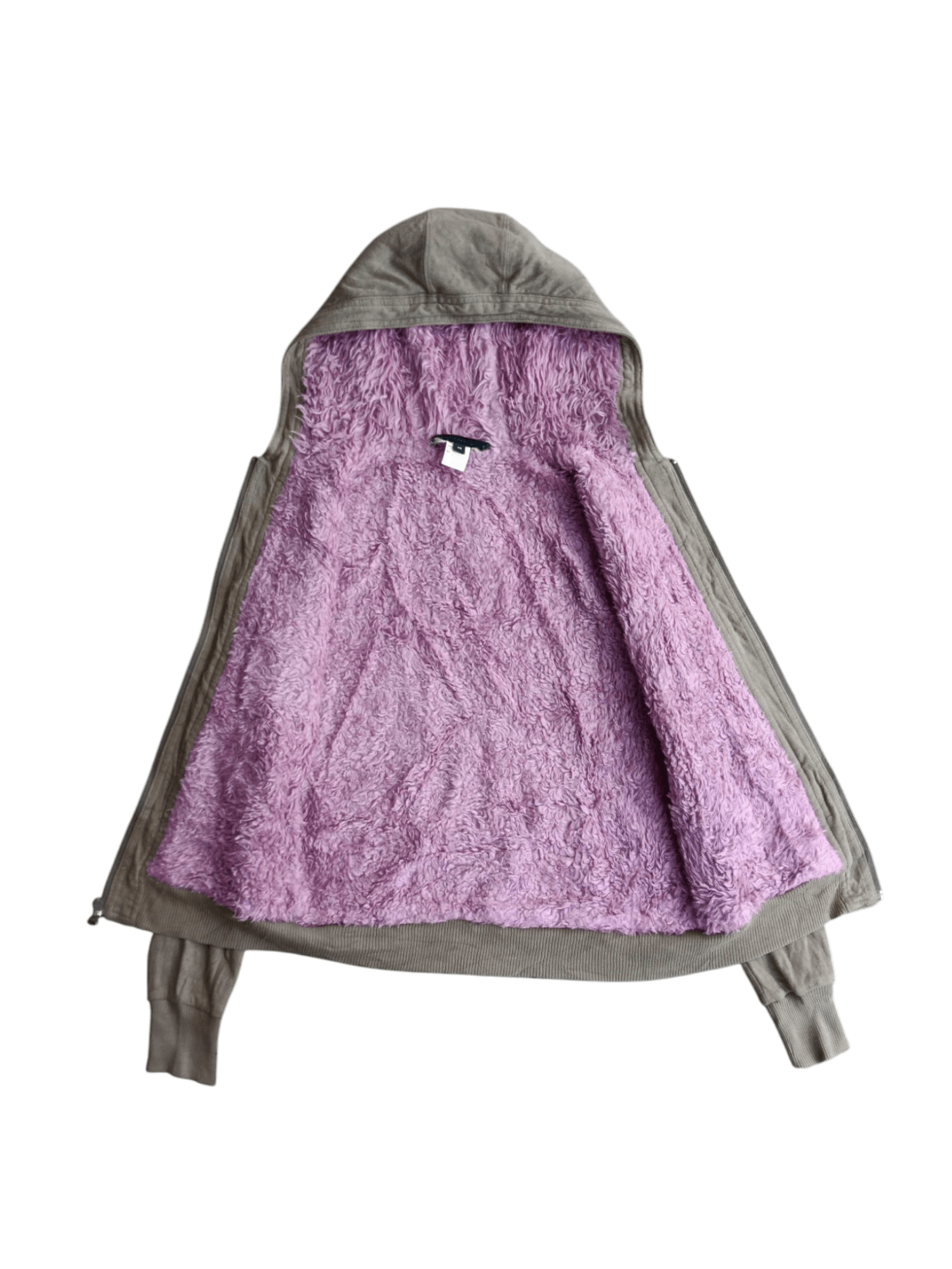Marc by marc jacobs fleece fur multipocket hoodie