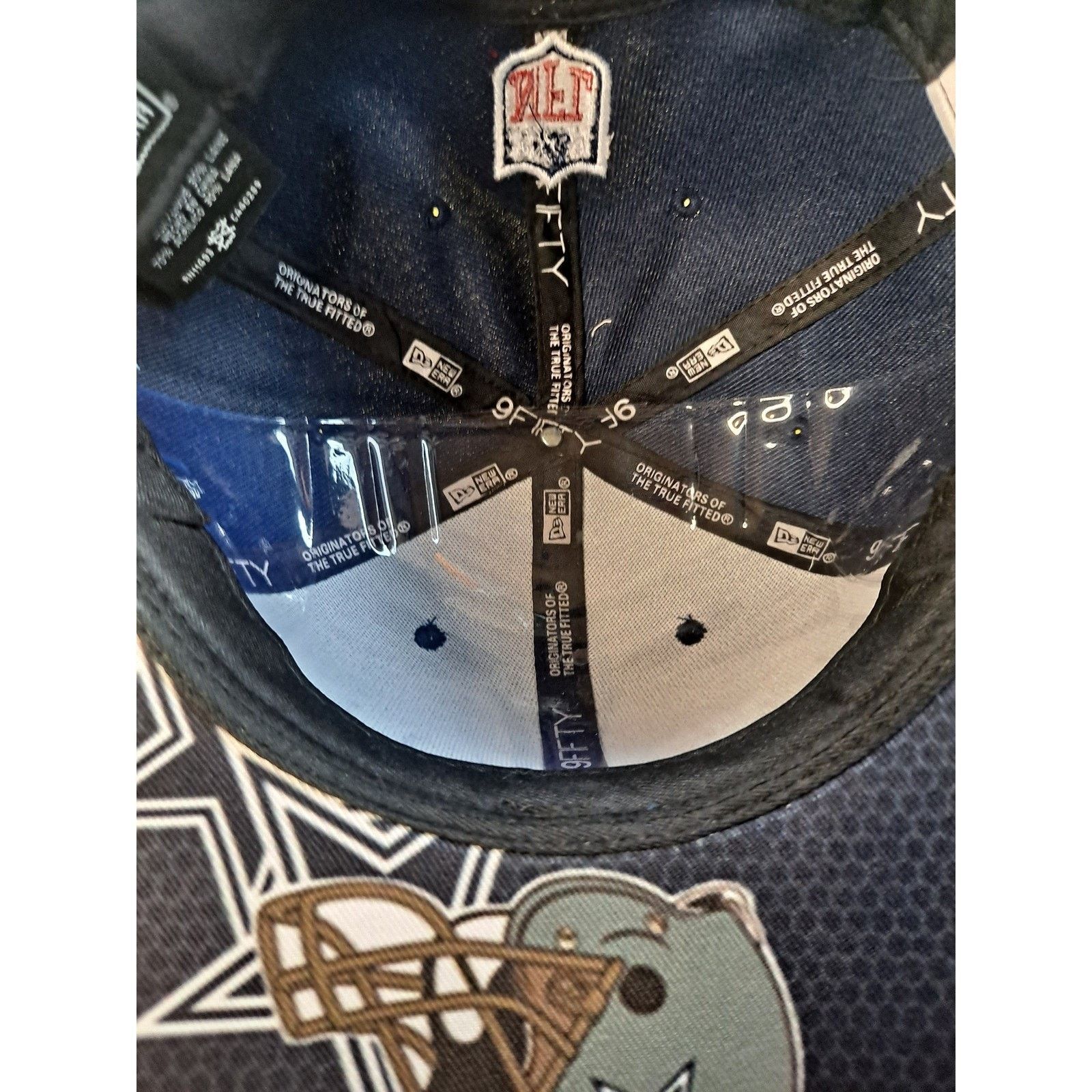 New Era Dallas Cowboys New Era NFL Snapback Hat Adult Adjustable Size ONE SIZE - 7 Thumbnail