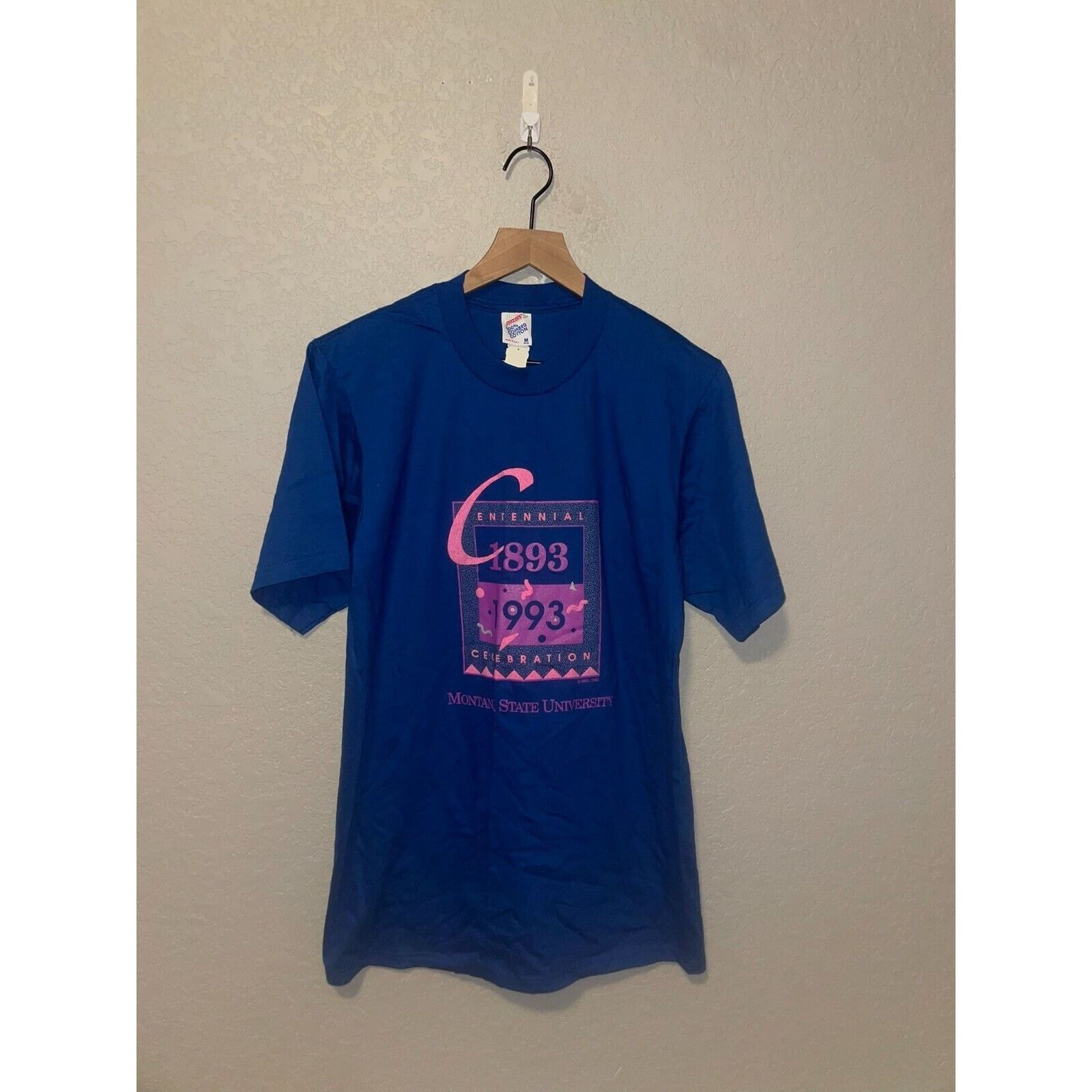 Jerzees Vintage Montana State University Shirt MSU College 1993 M Size US M / EU 48-50 / 2 - 1 Thumbnail