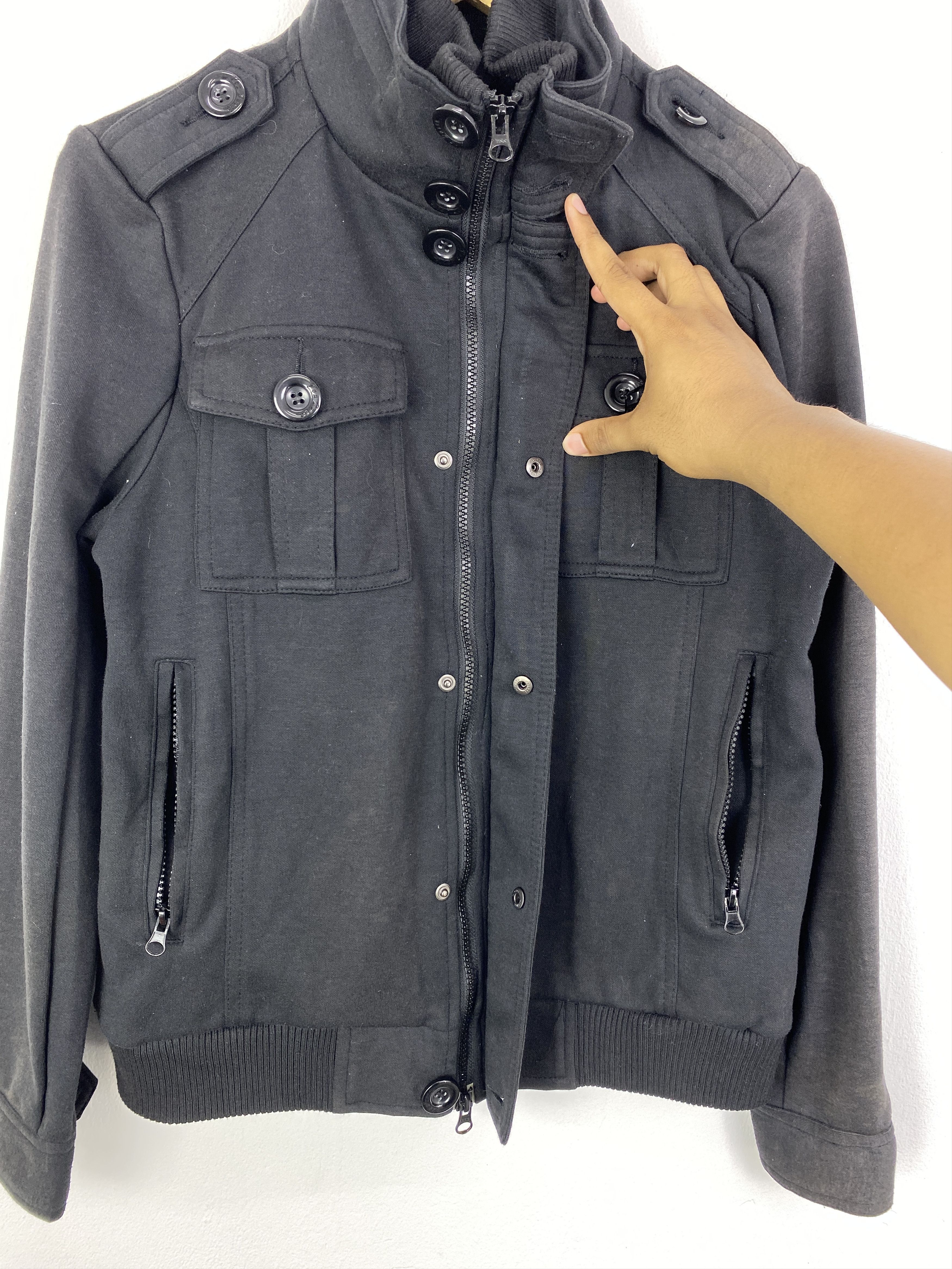 Von Dutch Vintage Von Dutch Multi Pocket Zipper Up Jacket J0012 Size US M / EU 48-50 / 2 - 10 Thumbnail