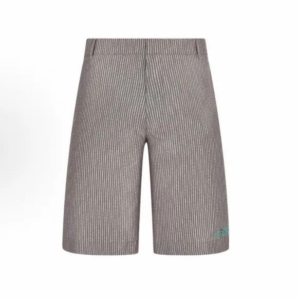 Dior Dior Gray Striped Casual Shorts Size US 36 / EU 52 - 1 Thumbnail