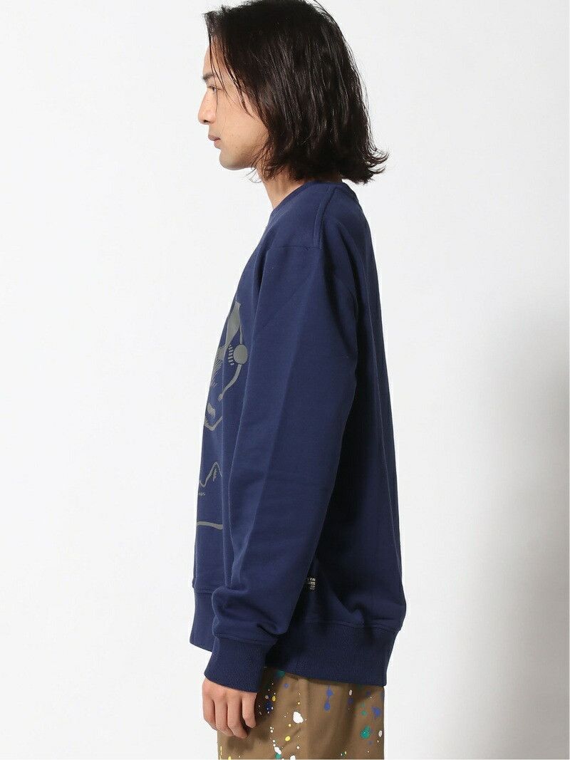 Designer × G-Star G-Star Raw Mens Skull Print Navy Sweatshirt Longsleeve Size US M / EU 48-50 / 2 - 10 Thumbnail