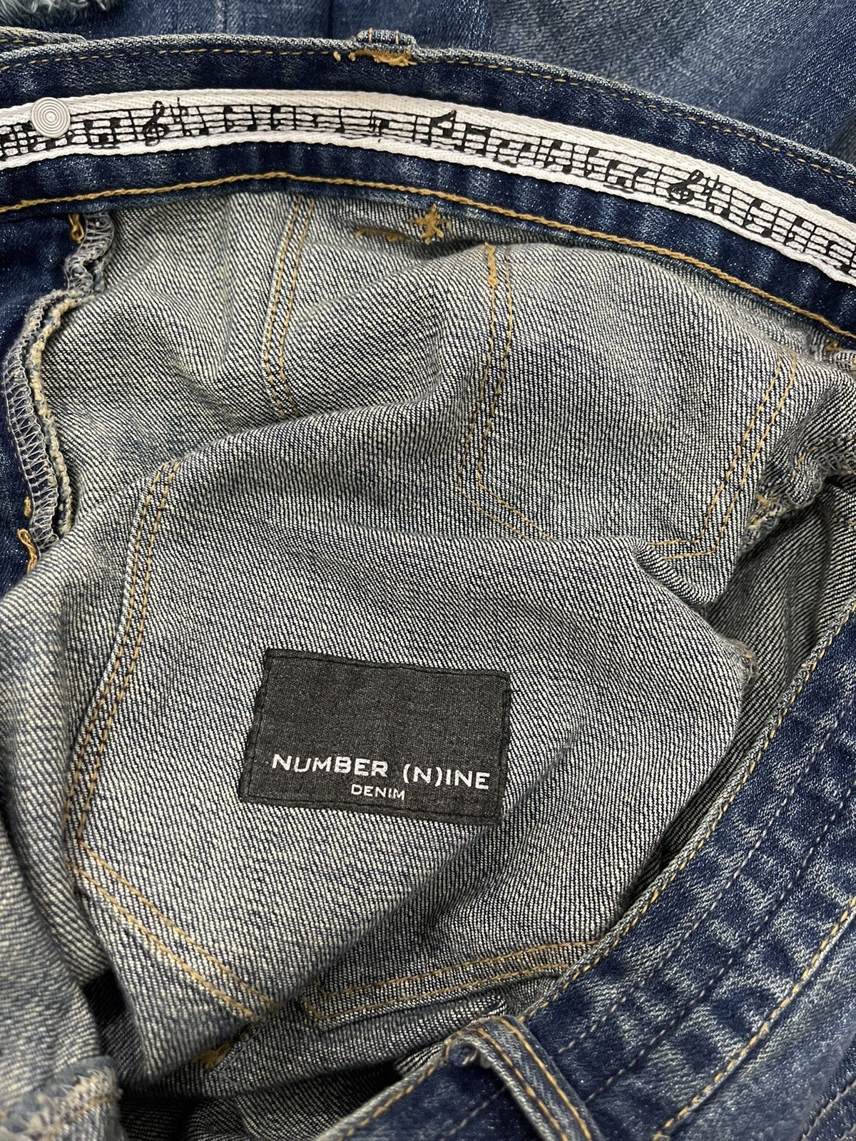 Number (N)ine × Takahiromiyashita The Soloist. Number (N)ine Denim Jeans Size US 32 / EU 48 - 6 Thumbnail