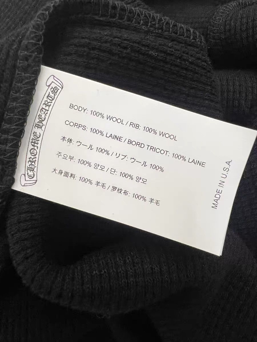 Chrome Hearts Chrome Hearts Waffle Knit Sweater.xy Size US L / EU 52-54 / 3 - 6 Thumbnail