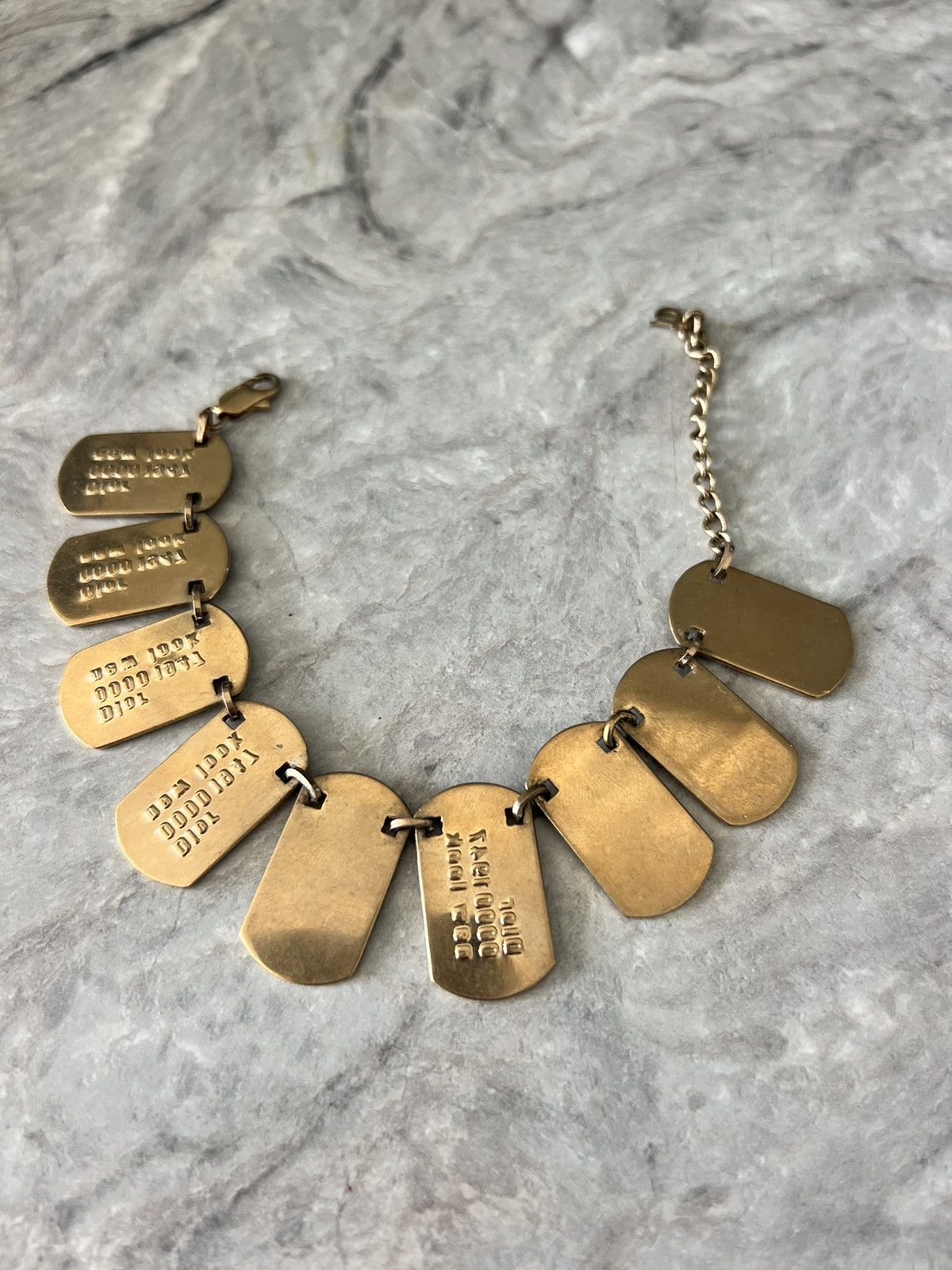Dior Christian Dior tag bracelet Size ONE SIZE - 17 Thumbnail