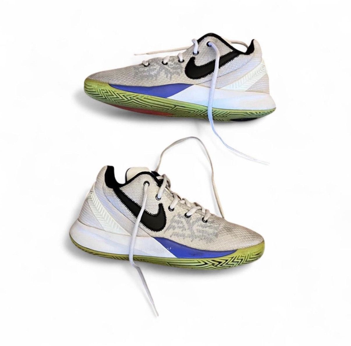 Nike Kyrie Flytrap 2 GS ‘White Lime Blast’ Size US 6.5 / EU 39-40 - 1 Thumbnail
