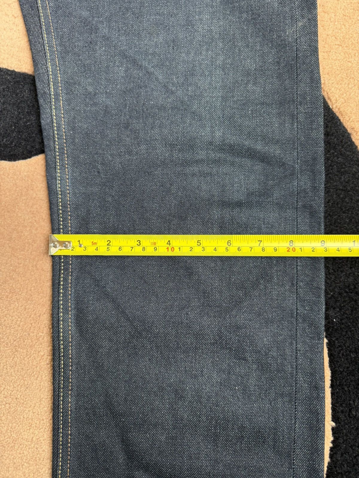 Evisu EVISU mosaic daicock style jeans！size：29x34 Size US 29 - 10 Thumbnail