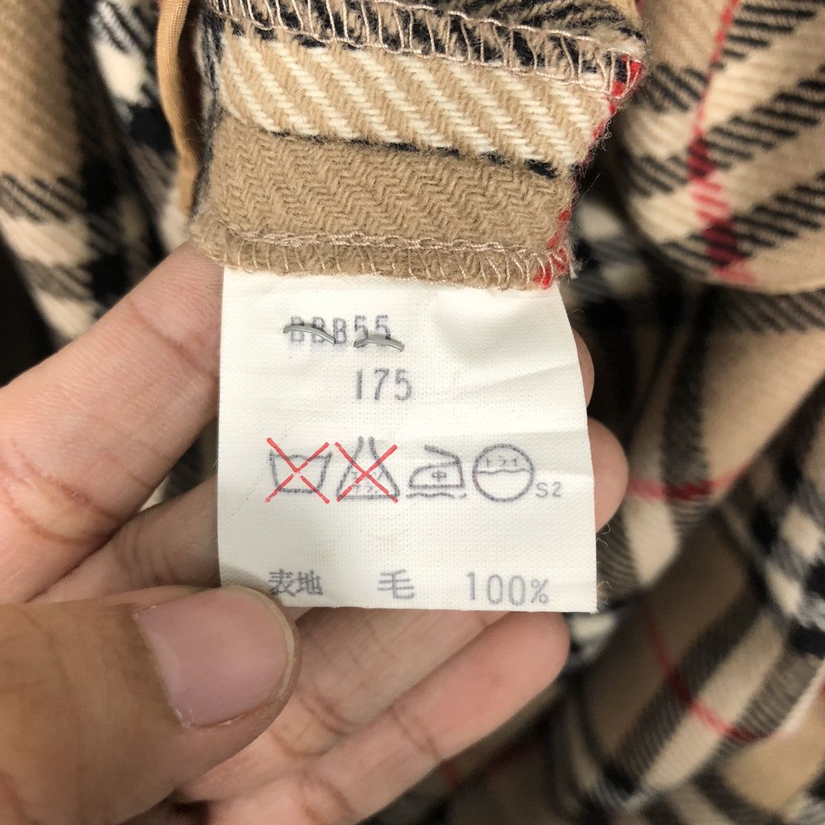 Burberry 📌Vintage Long Jacket Burberrys Nova Check Blanket Lining Size US M / EU 48-50 / 2 - 21 Thumbnail