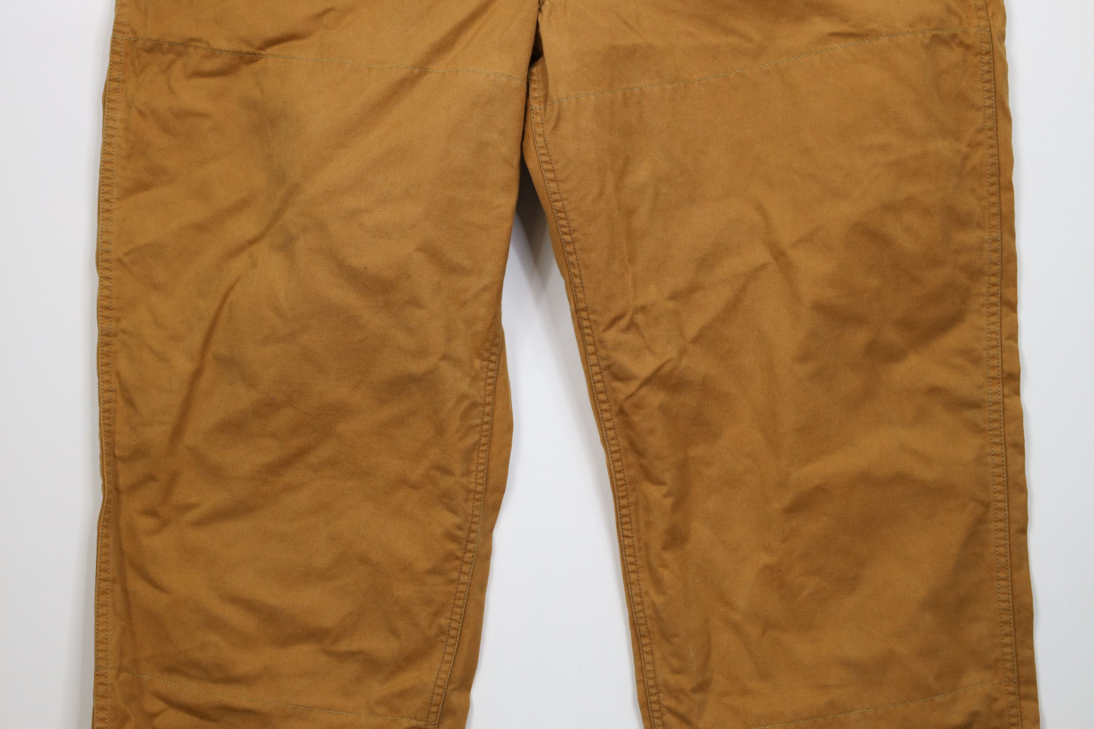 Vintage Vintage 60s 70s Streetwear Wide Leg Hunting Pants Brown USA Size US 44 / EU 60 - 3 Thumbnail