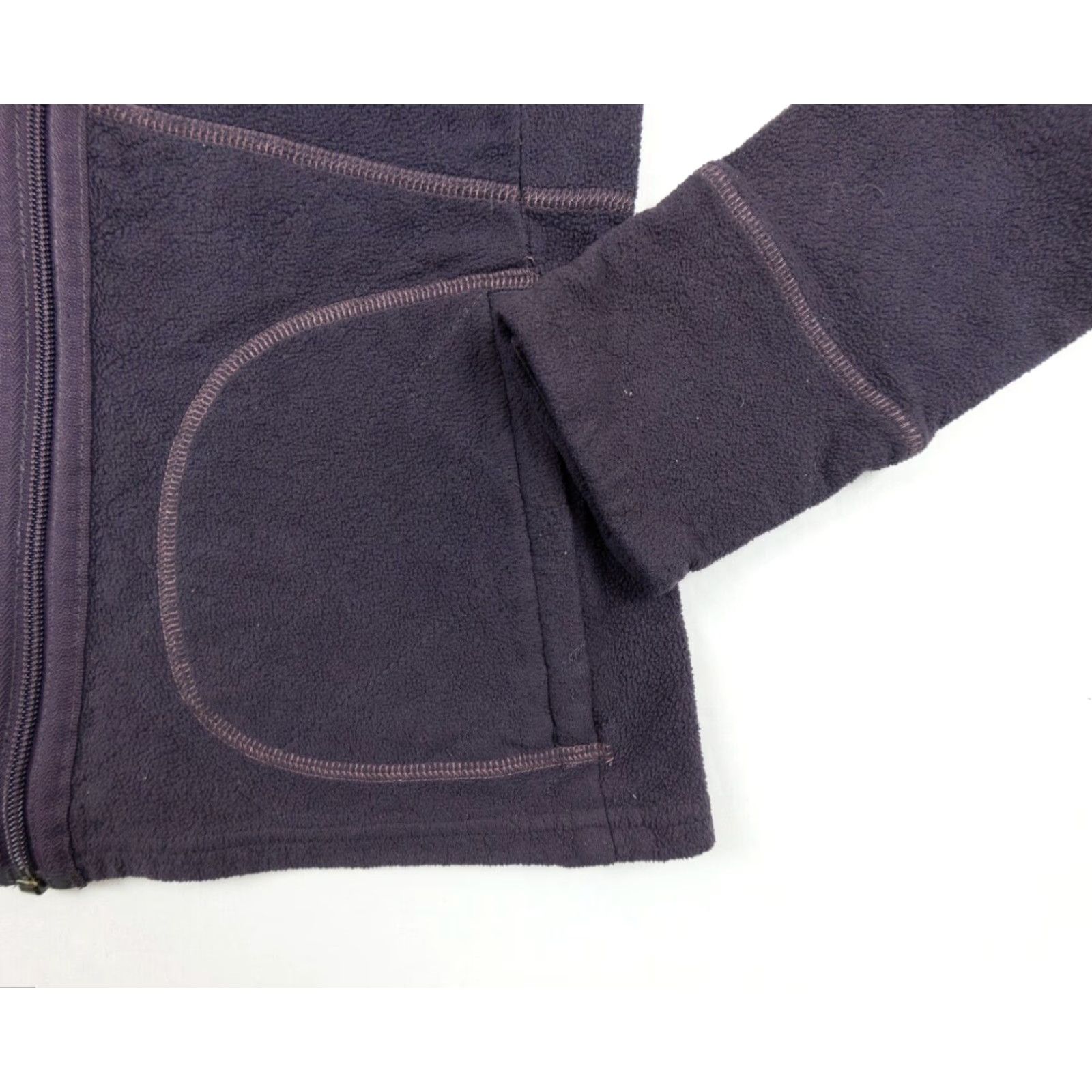 Prana Prana Womens Small Purple Lightweight Fleece Jacket Full Zip Shirt Outerwear Outdoor Summer Spring Fall Winter Size S / US 4 / IT 40 - 4 Thumbnail
