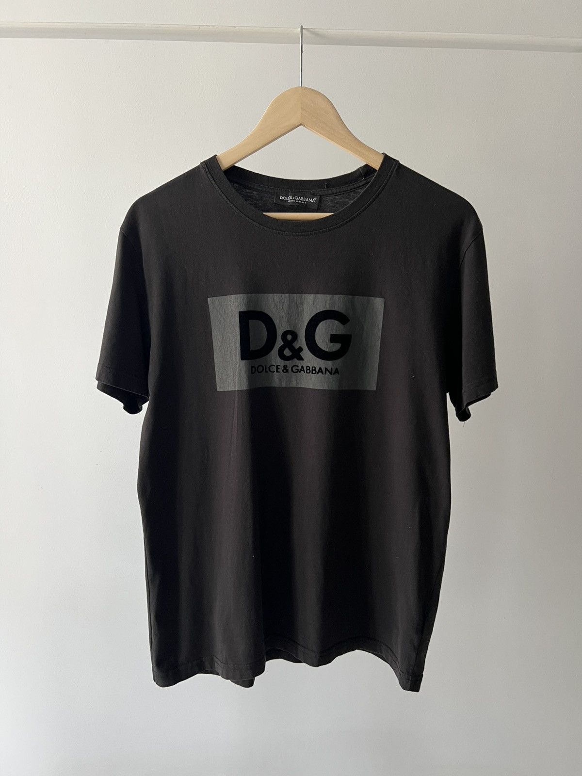 Dolce & Gabbana Dolce & Gabbana Logo Print T-Shirt Luxury Black Size US L / EU 52-54 / 3 - 3 Thumbnail