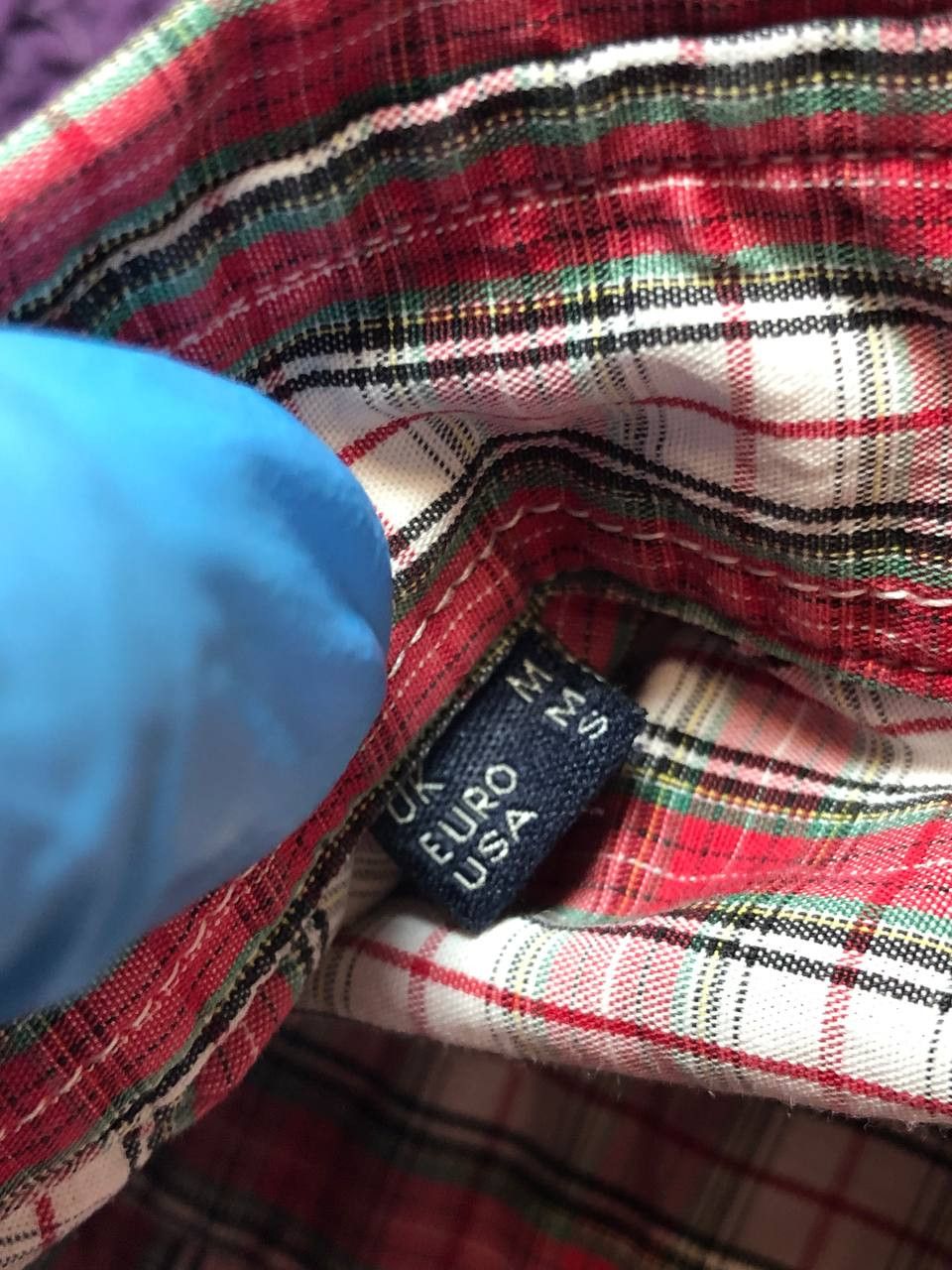 Barbour Vintage Shirt cell print Barbour logo Y2K streetwear Size US S / EU 44-46 / 1 - 3 Thumbnail