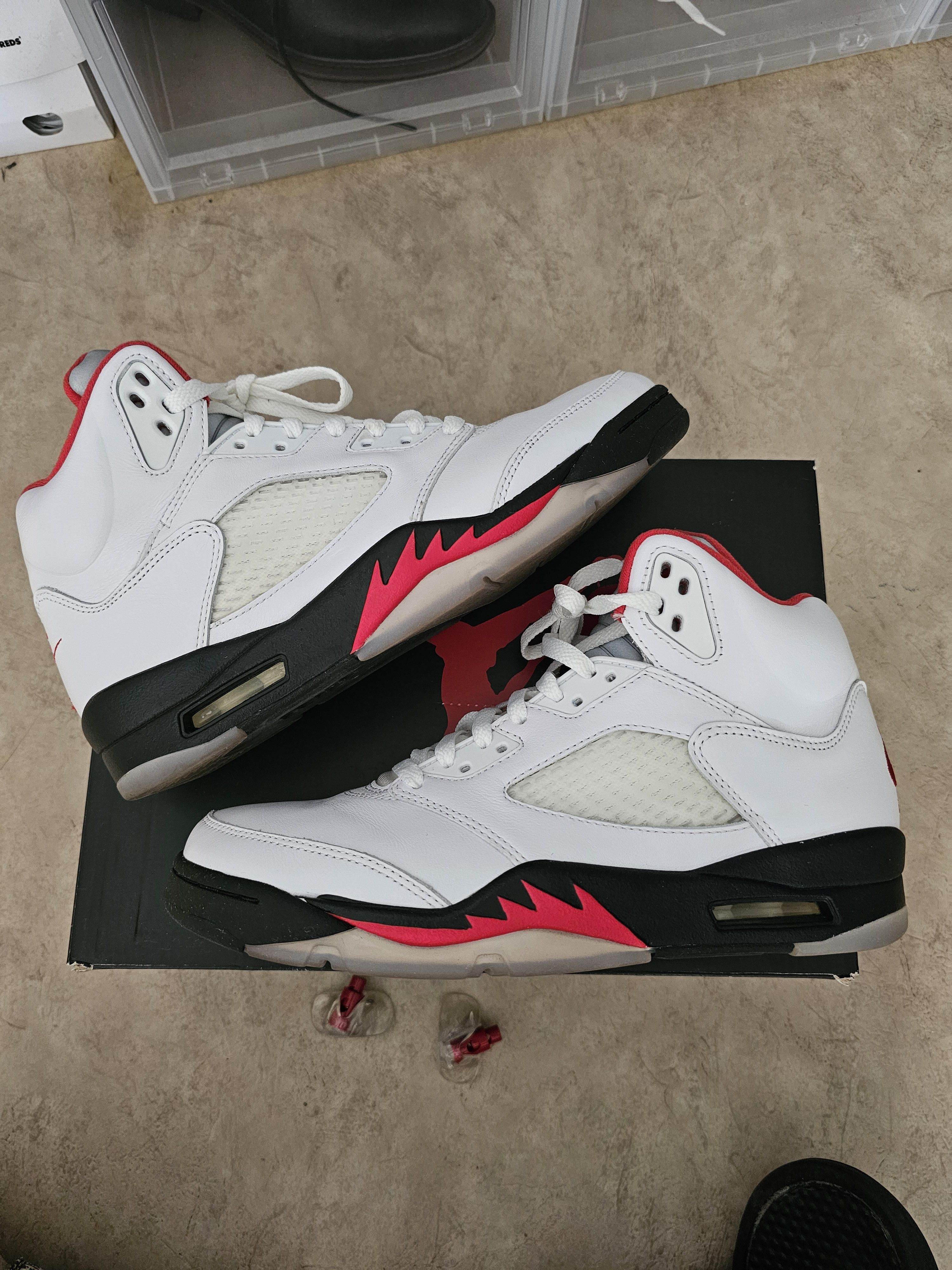 Jordan Brand Jordan 5 Fire red 2020 Size US 8 / EU 41 - 7 Thumbnail