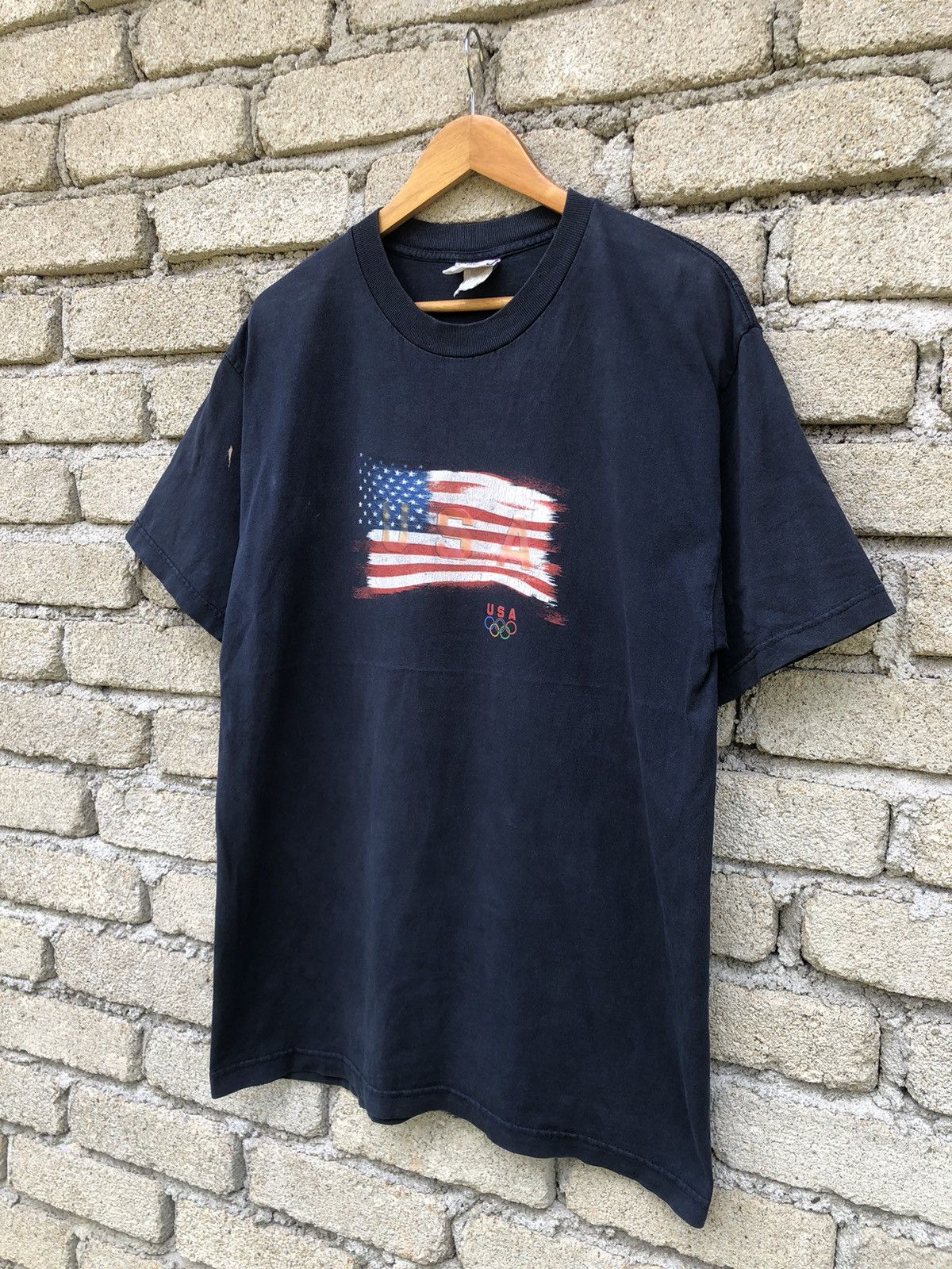 Vintage Vintage Y2K USA Olympic Tshirt Size US L / EU 52-54 / 3 - 2 Thumbnail