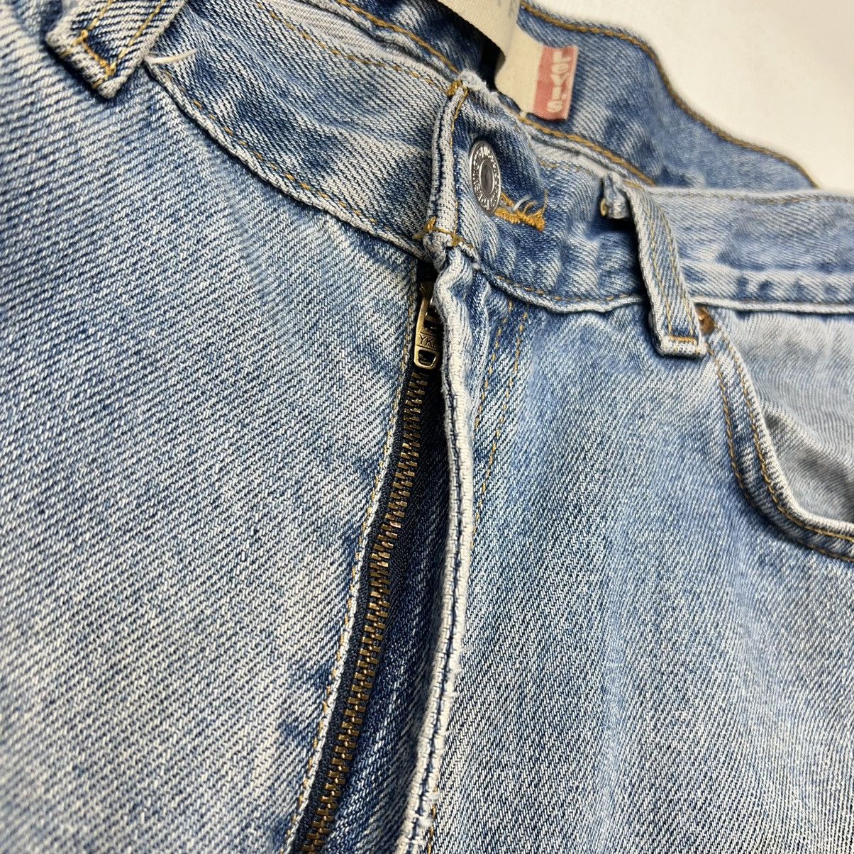 Levi's × Vintage Levis 505 Jeans Blue Straight Regular Fit Faded Denim Y2K Size US 34 / EU 50 - 7 Thumbnail