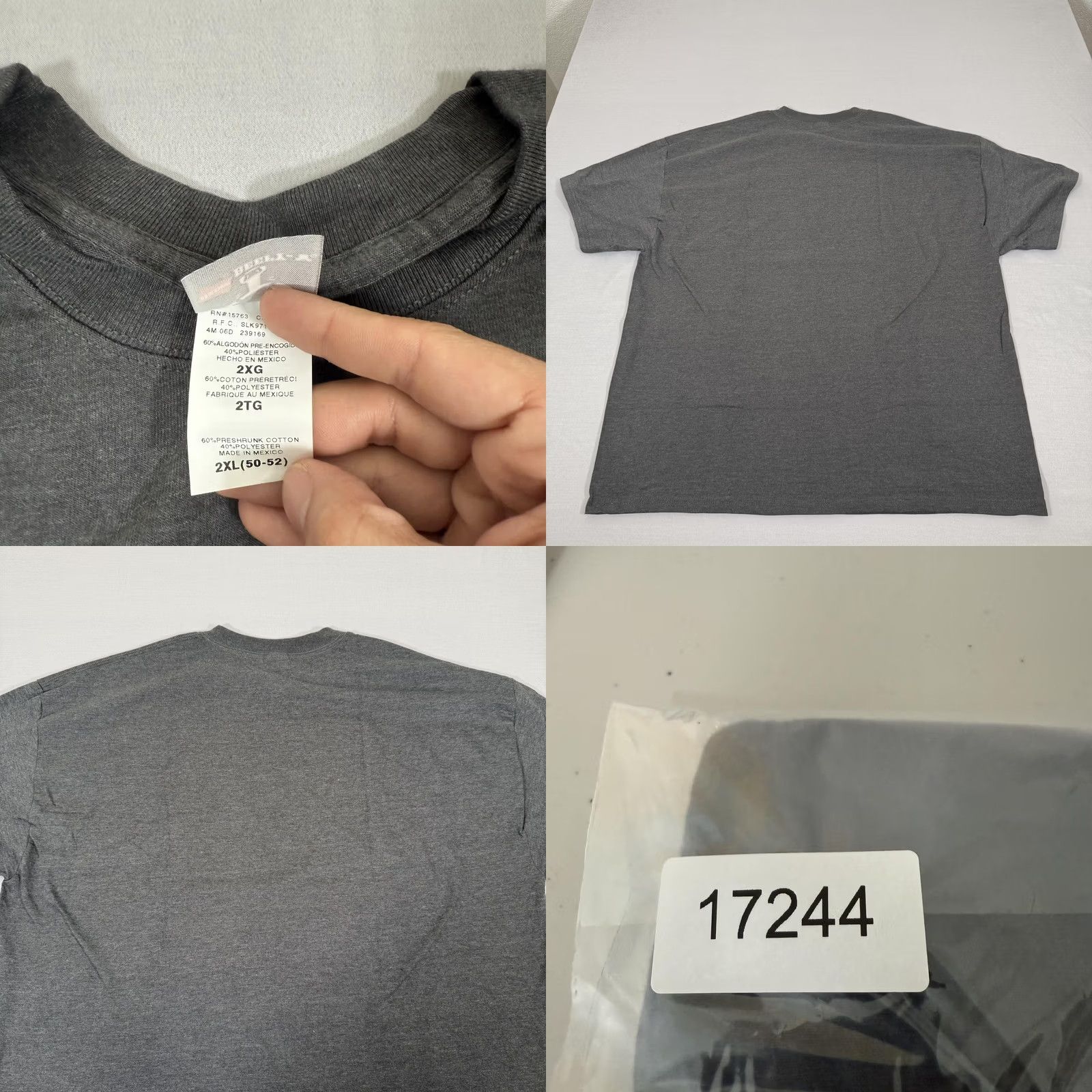 Hanes VINTAGE Linux Shirt Mens 2XL Gray Computer Tech Promo Tee Penguin Windows Y2K Size US XXL / EU 58 / 5 - 8 Thumbnail