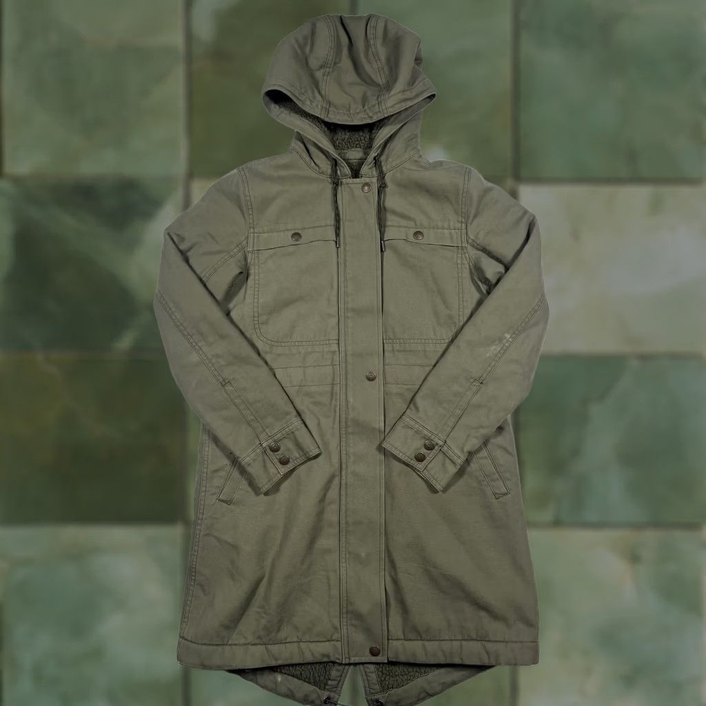 Patagonia Patagonia Jacket Womens XS Green Prairie Dawn Parka Hooded Fleece Lined Size XS / US 0-2 / IT 36-38 - 1 Thumbnail