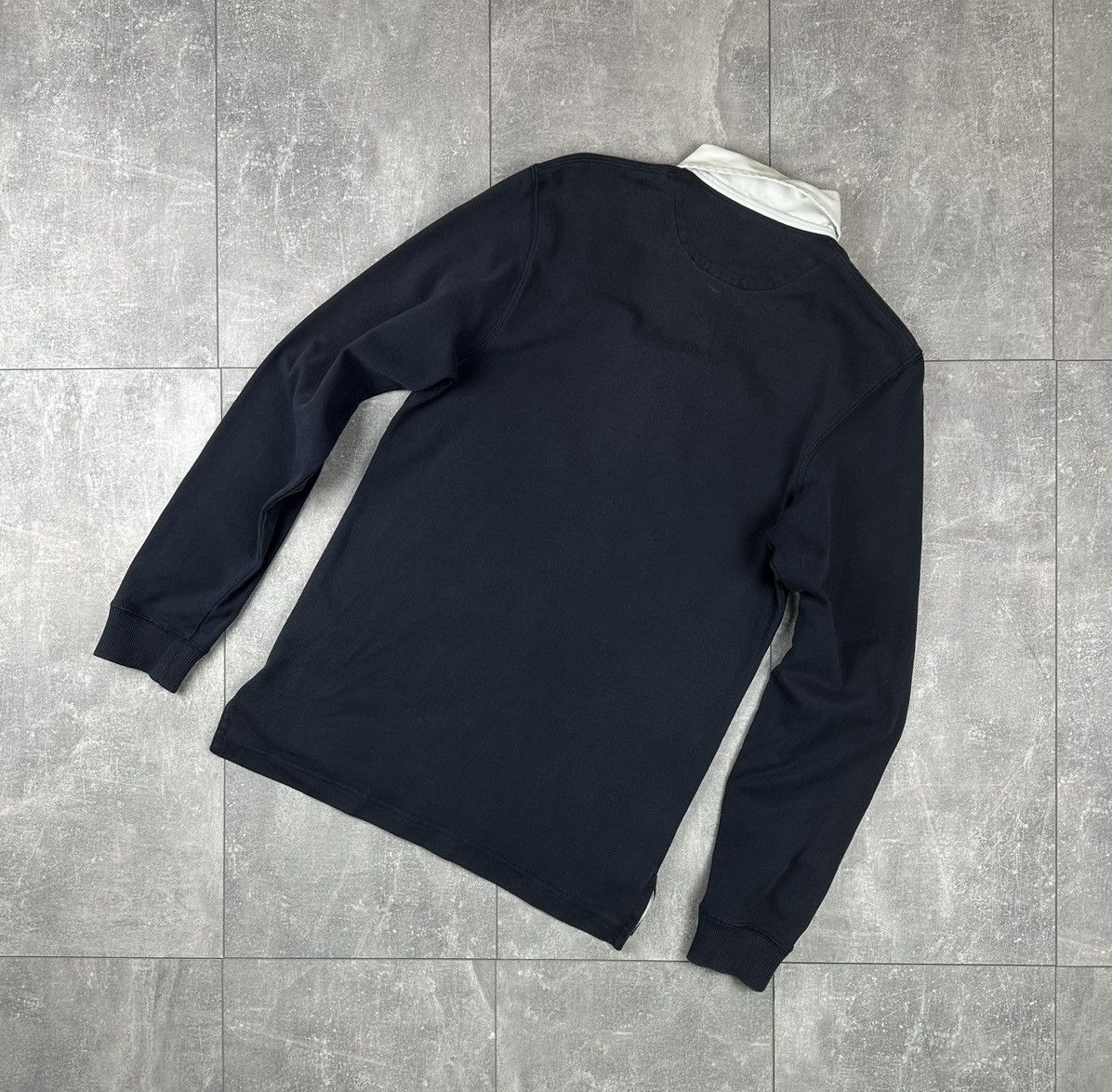 Nike Nike Adepth Vintage Retro Rugby Jersey Long Sleeve Size US S / EU 44-46 / 1 - 16 Thumbnail
