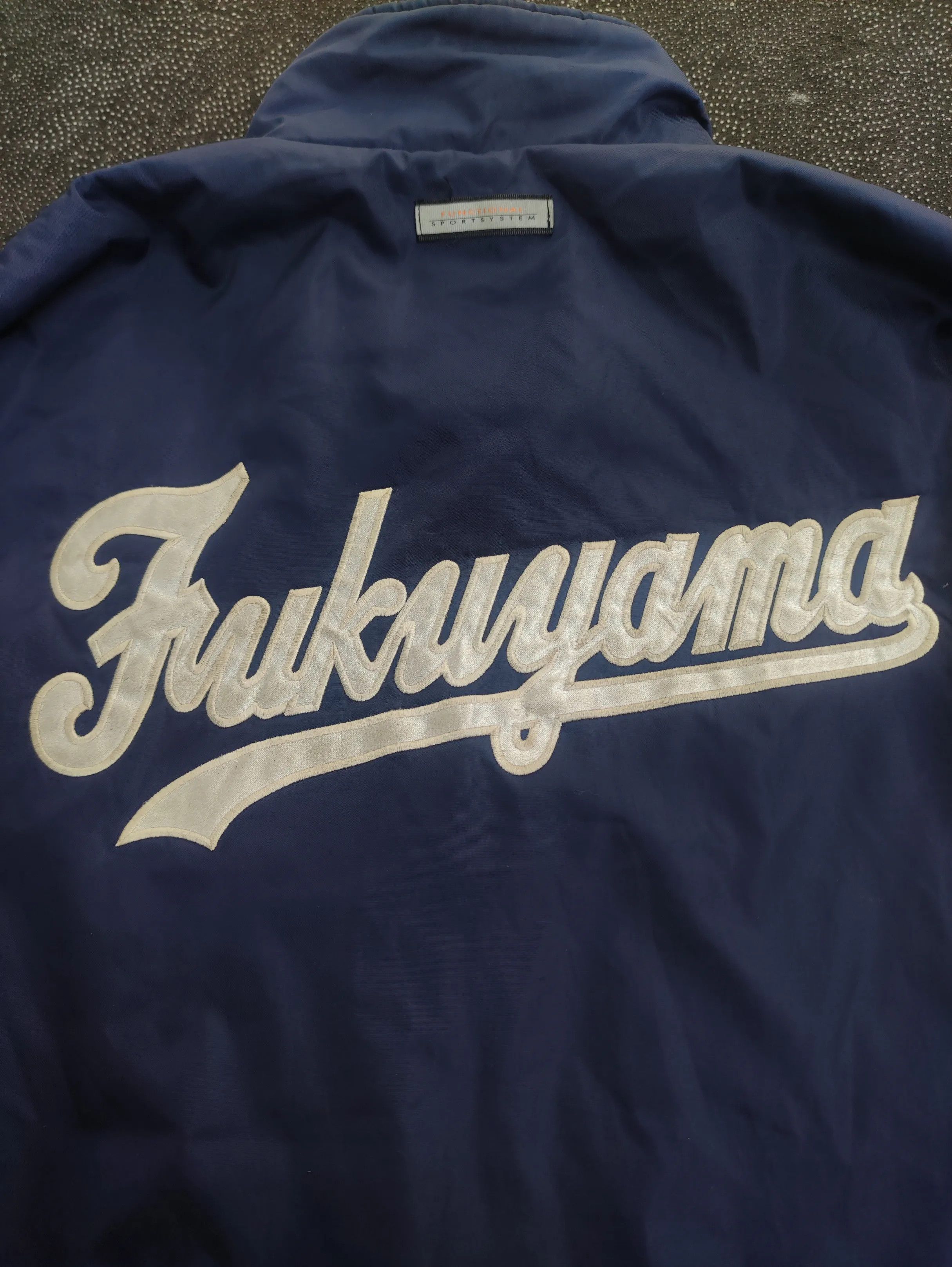 Descente Vintage 80s Descente Fukuyama Baseball Jacket J003 Size US XL / EU 56 / 4 - 13 Thumbnail