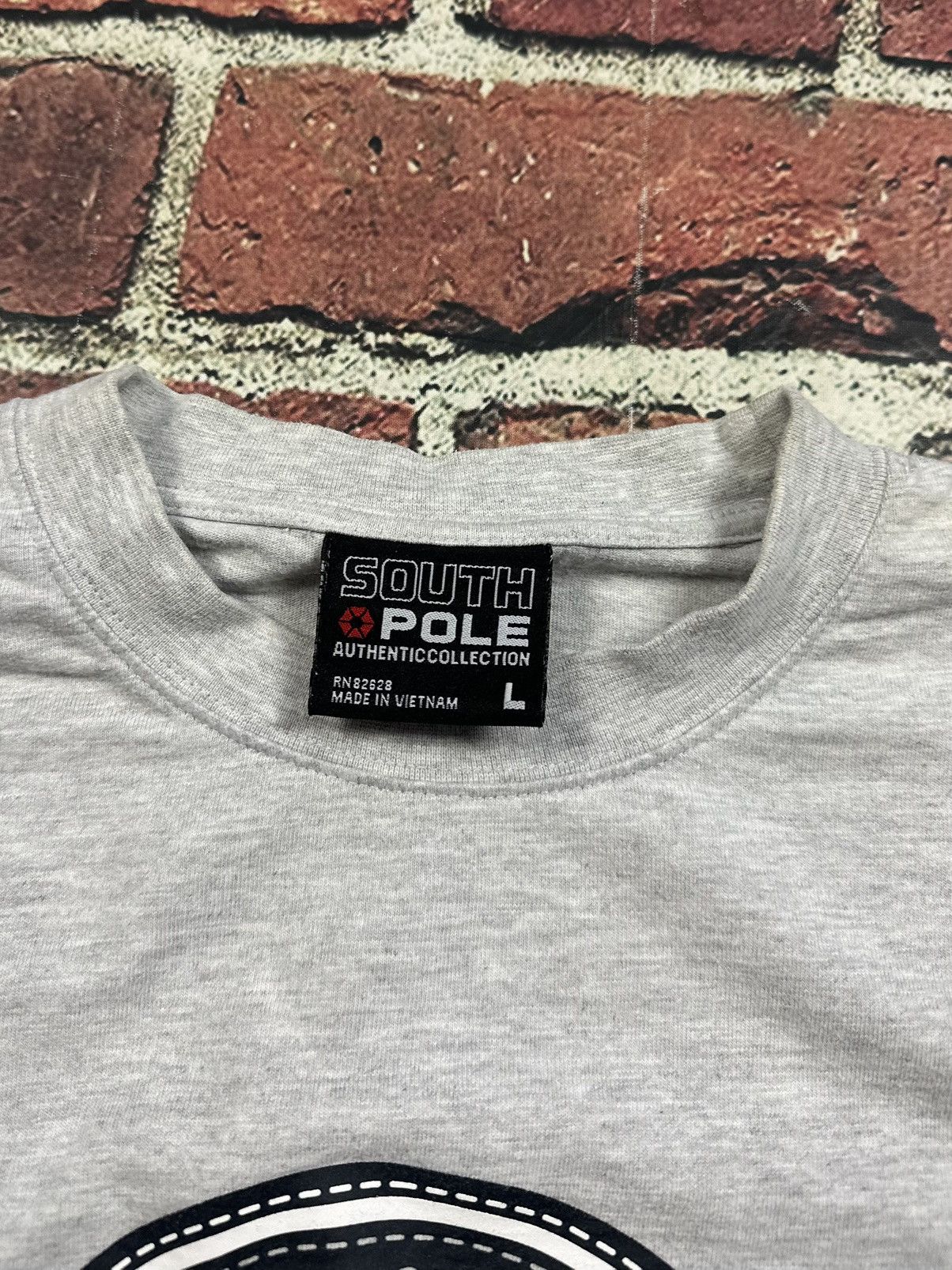 Southpole Vintage SouthPole Logo T Shirt Cyber Grunge Y2K Hip Hop Size US L / EU 52-54 / 3 - 5 Thumbnail