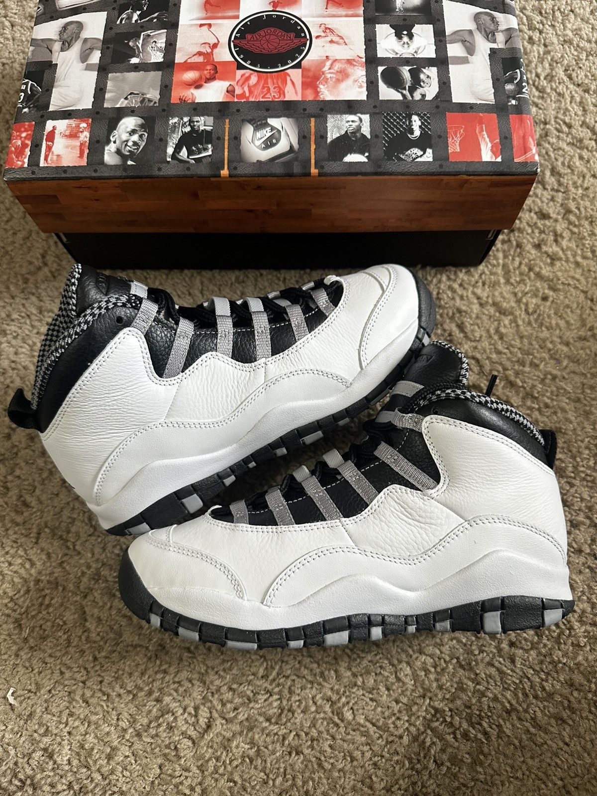 Size 6.5 - Jordan 10 Retro Steel (2025) (GS) (IB7359-104)