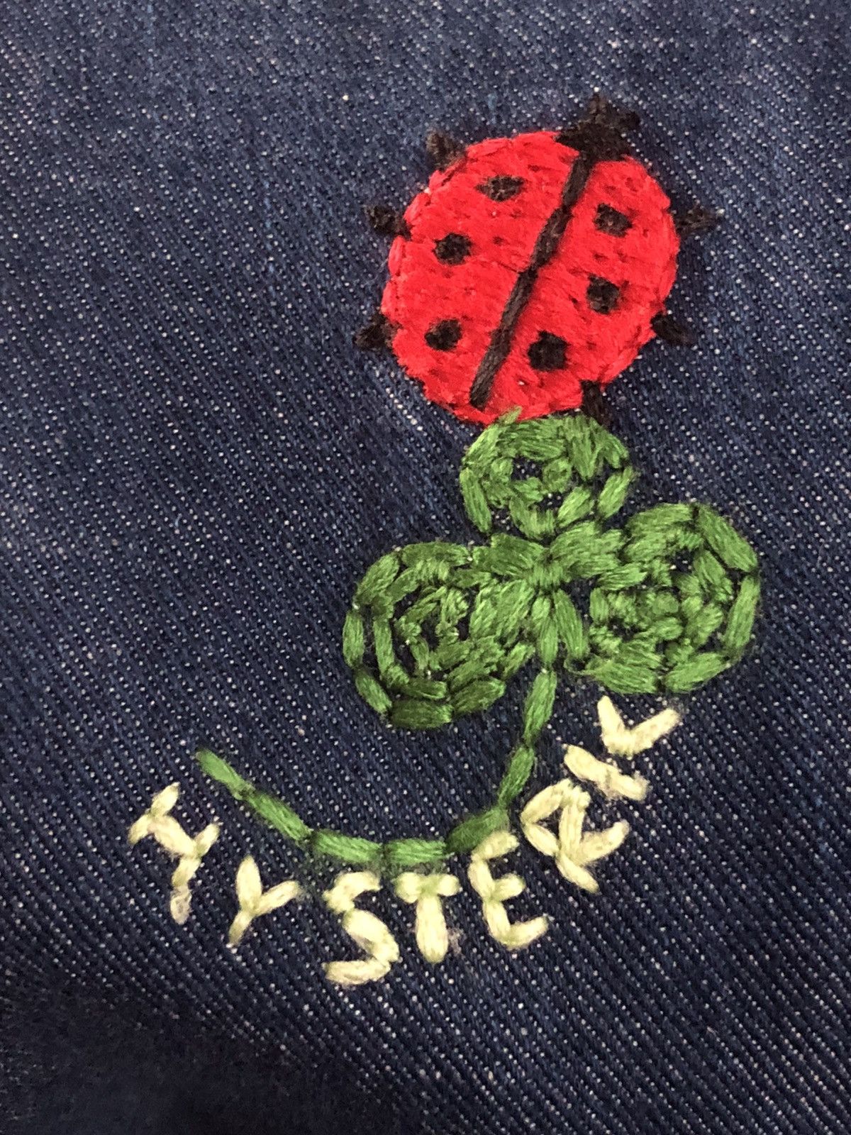 Hysteric Glamour Hysteric Glamour Embroidered Logo Jeans Size 27" / US 4 / IT 40 - 13 Thumbnail