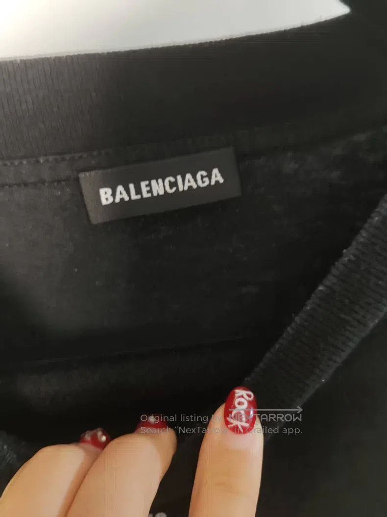 Balenciaga Balenciaga Letter Logo Short Sleeve Size US M / EU 48-50 / 2 - 4 Thumbnail