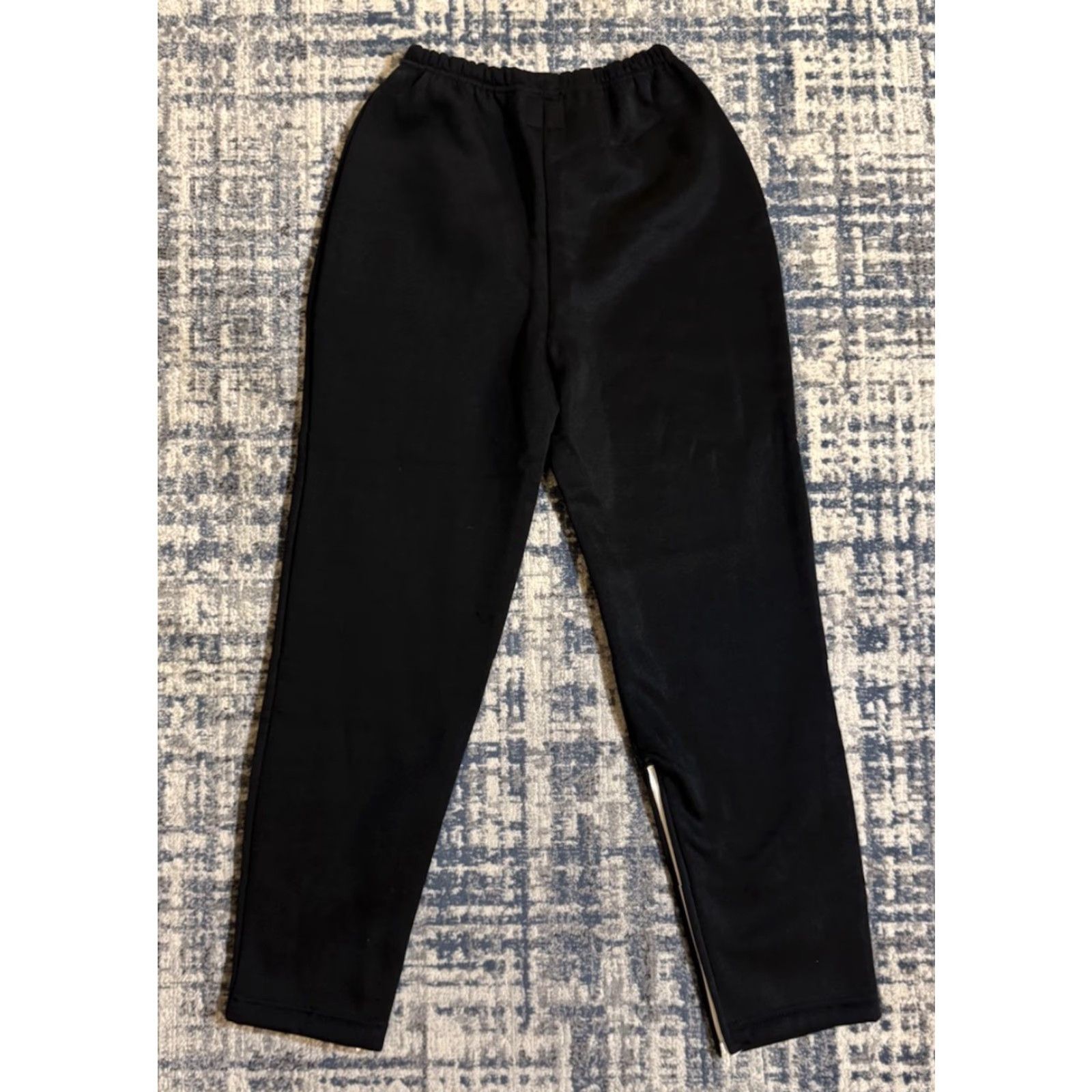 Champion VINTAGE Champion Sweatpants Pants 60s Black Nylon 30-32 Men Fried Deadstock Ankle Zip Elastic Waist Sz 14 Regular Fits 30-32 Size US 30 / EU 46 - 6 Thumbnail
