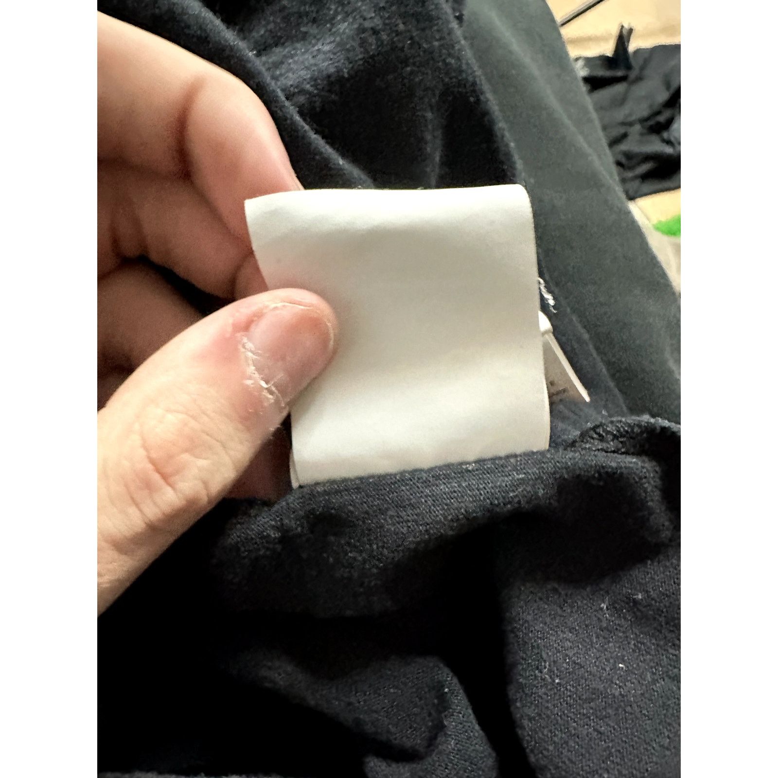 Off-White Off White Tee Black Incampiuta Medium Used Size US M / EU 48-50 / 2 - 5 Thumbnail