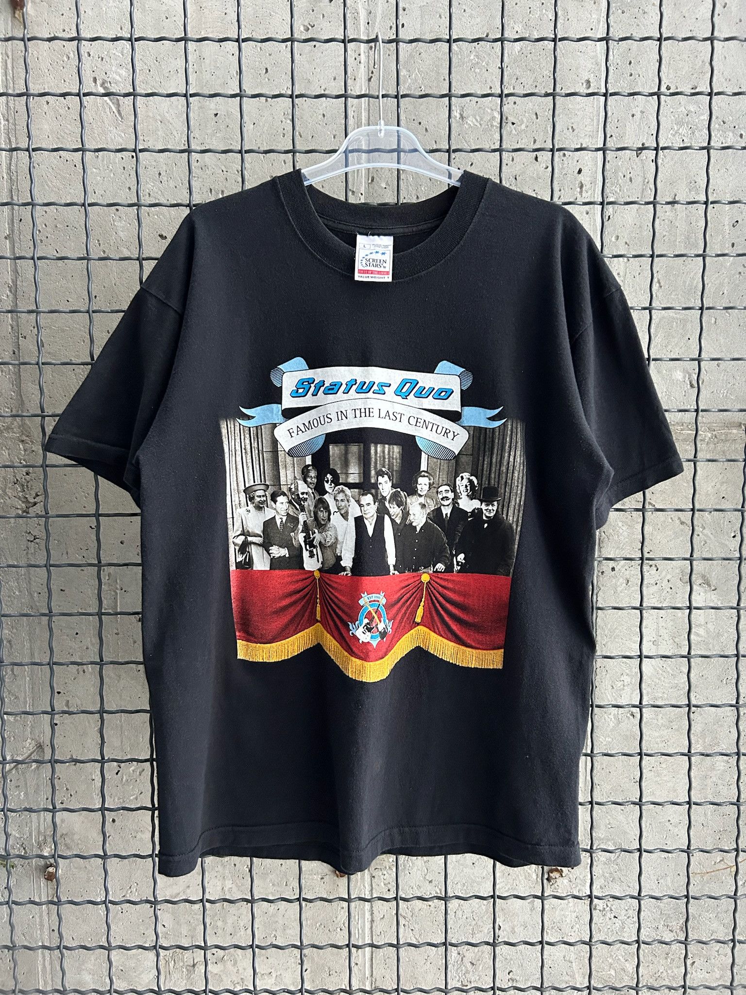 Band Tees Vintage 2001 Status Quo Famous In The Century Tour T-shirt Size US L / EU 52-54 / 3 - 1 Thumbnail