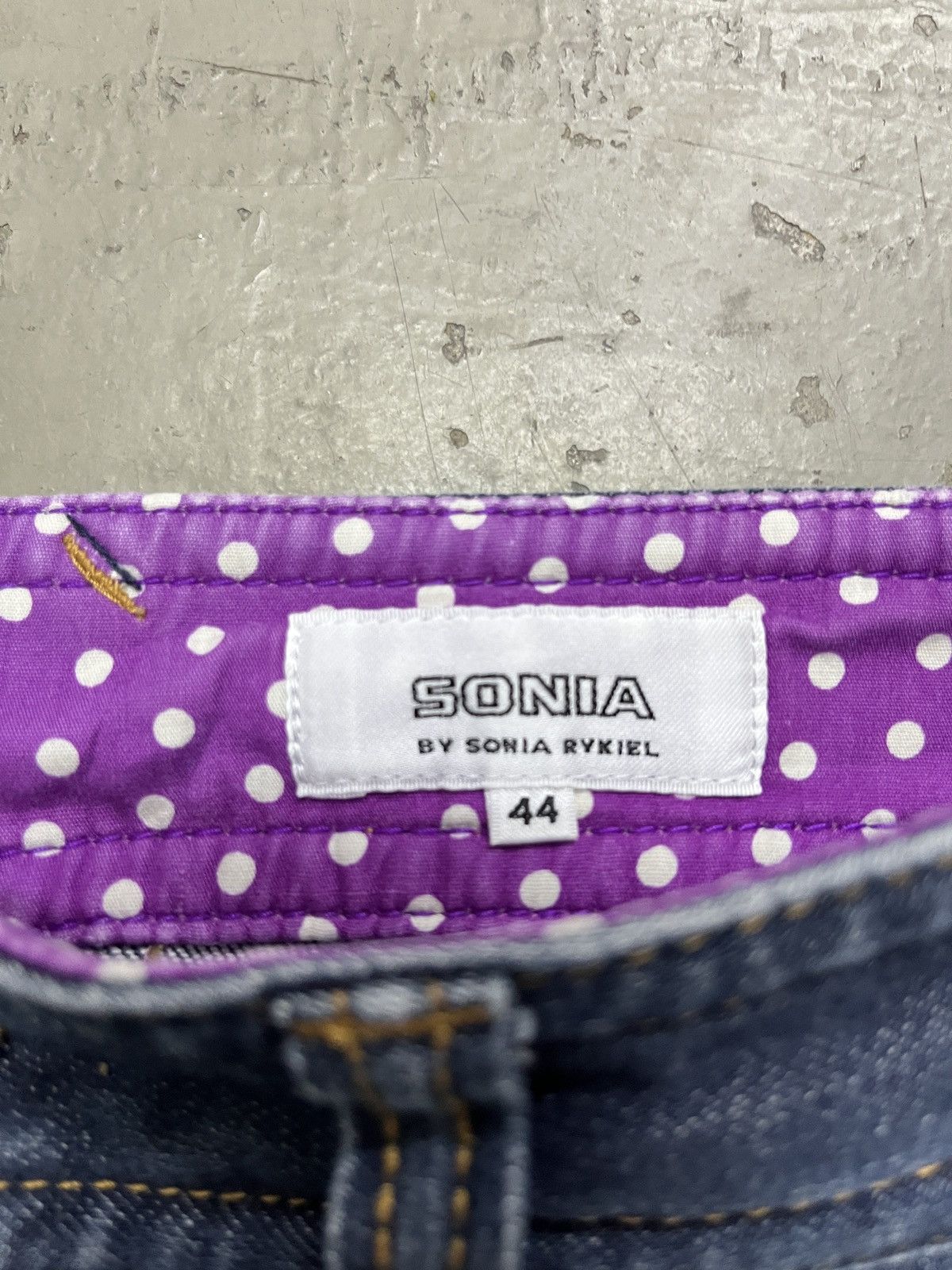 Designer Authentic Sonia Rykiel Paris Designer Heart Shaped Denim Size US 28 / EU 44 - 4 Thumbnail