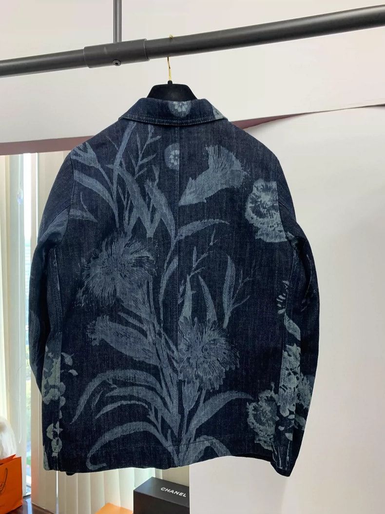 Dior Dior Printed denim jacket Size XS / US 0-2 / IT 36-38 - 3 Thumbnail