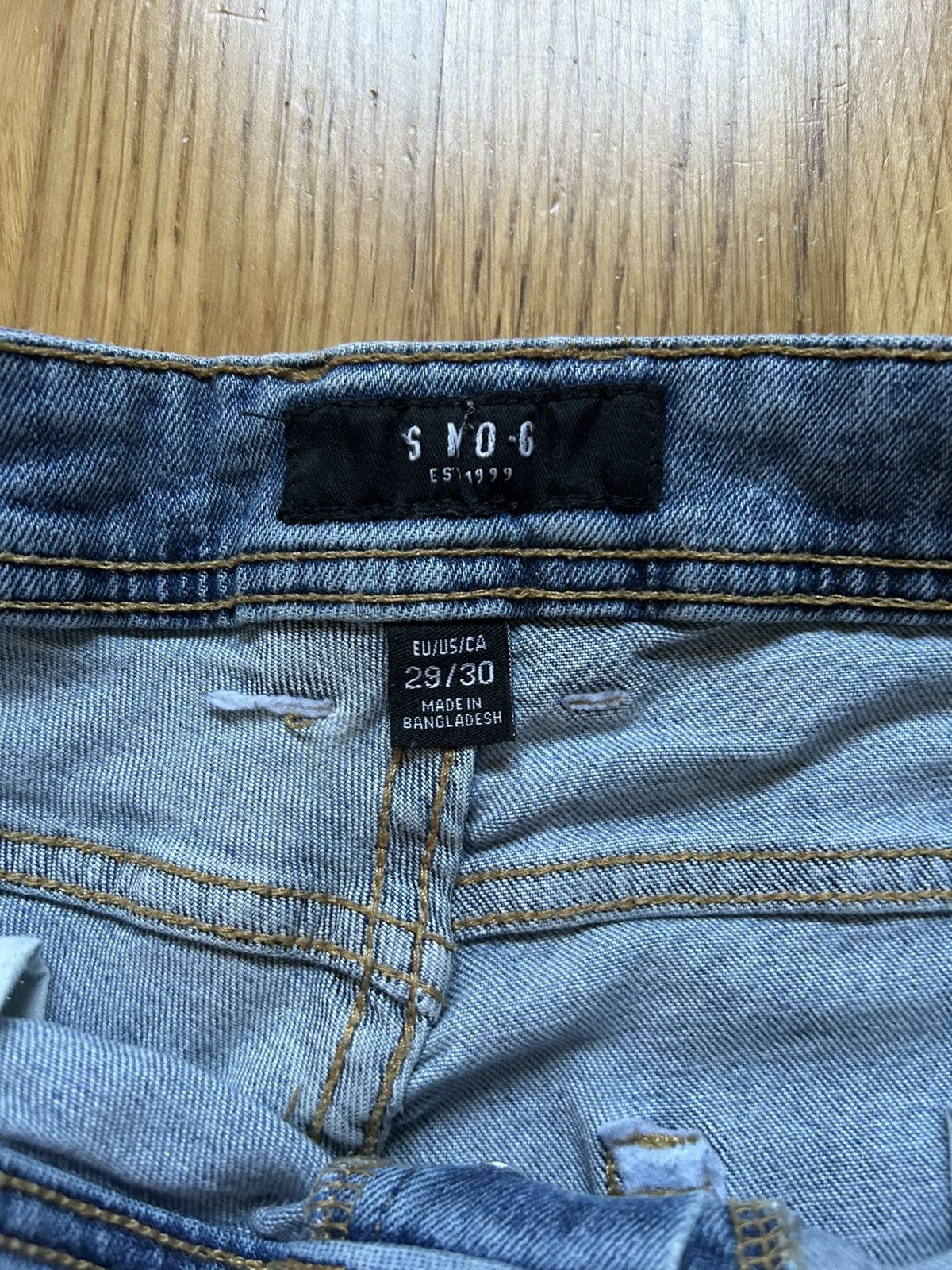 Other Smog jeans blue denim Size US 29 - 4 Thumbnail