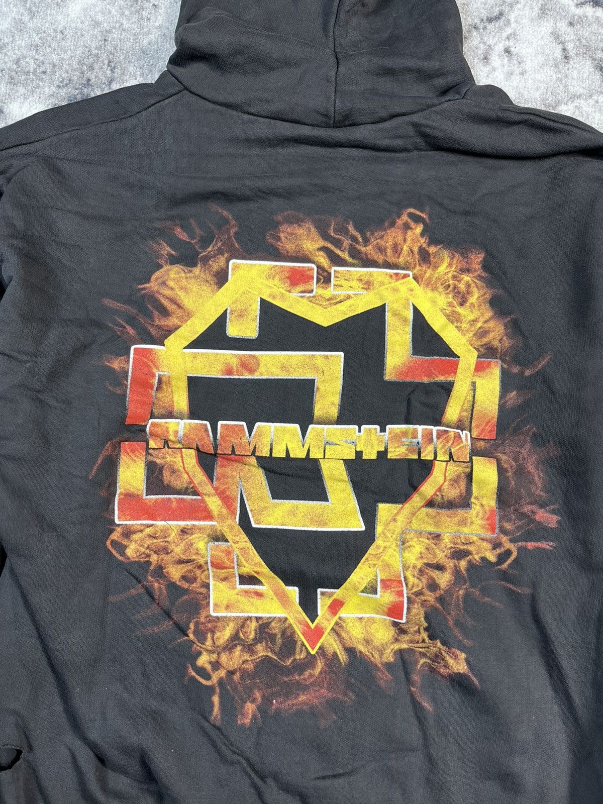 Other Rammstein Logo Hoodie Black Rock Band Pullover Size US L / EU 52-54 / 3 - 16 Thumbnail