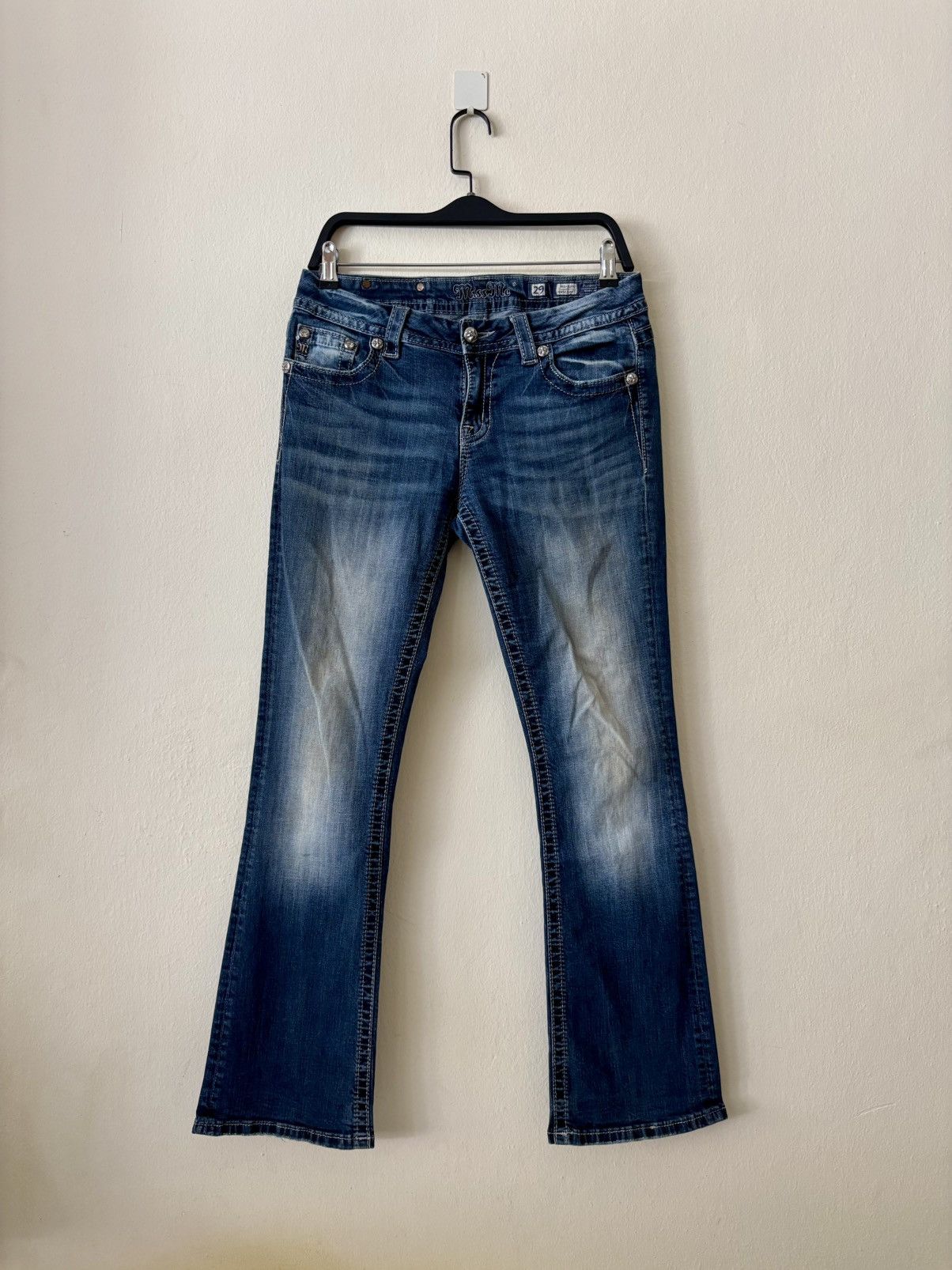 Miss Me Y2K Miss Me Mid Rise Easy Bootcut Jeans Size 31" - 2 Thumbnail