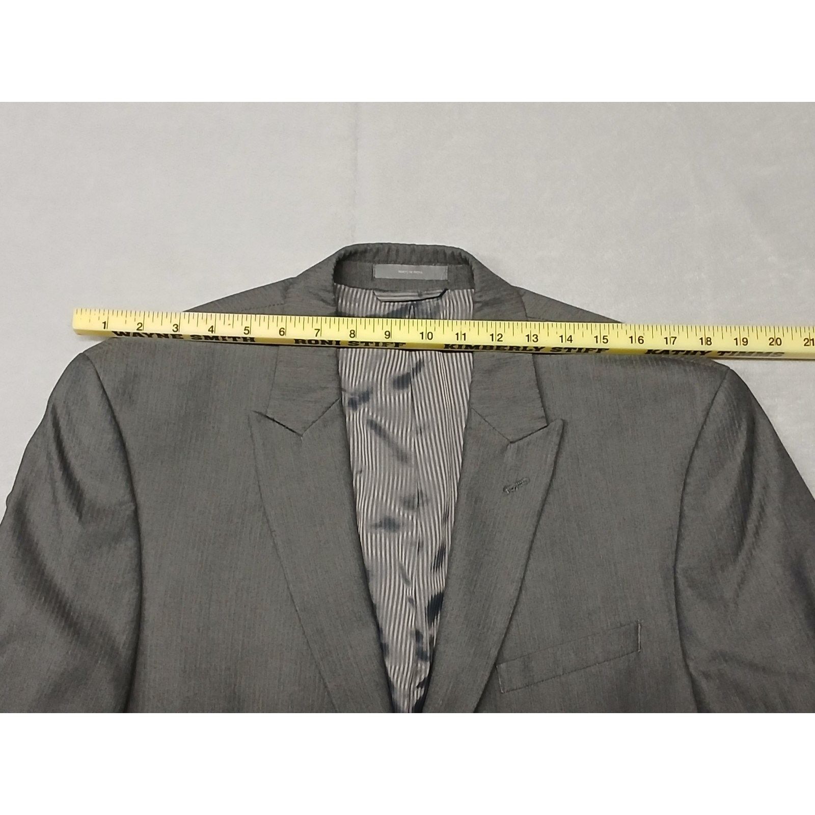 Joseph Abboud Joseph Aboud Gray (42R) Business Casual Mens Blazer Size 42R - 4 Thumbnail