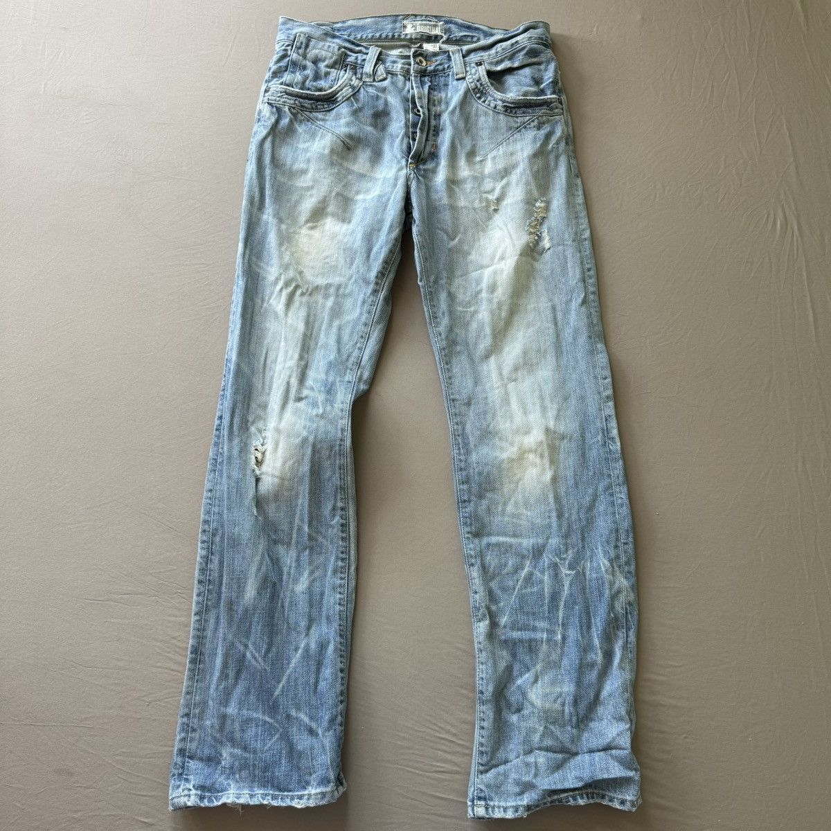 H&M Vintage H&M Original Distressed Jeans Size US 32 / EU 48 - 1 Thumbnail