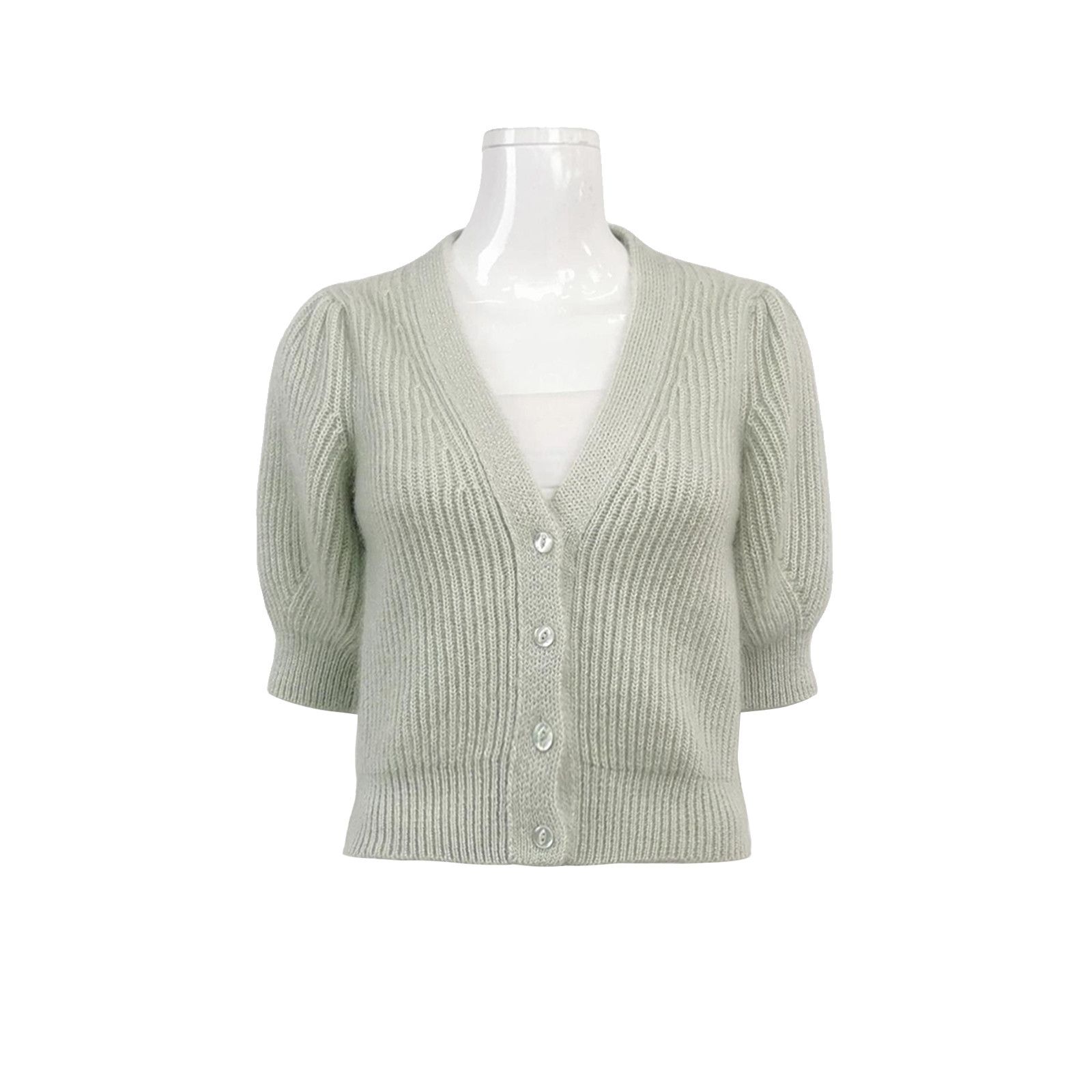 Celine Celine Mohair Silk Button Up Cardigan Size S Size S / US 4 / IT 40 - 1 Thumbnail