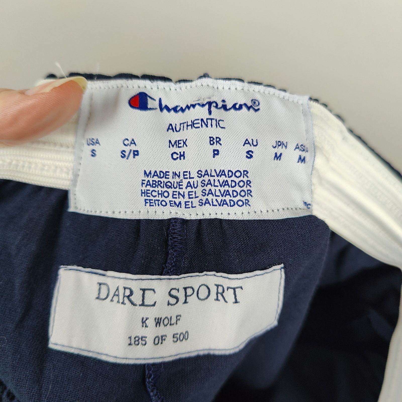 Darc Sport Darc Sport Champion Shorts Mens Small Navy Blue Basketball Size US 30 / EU 46 - 6 Thumbnail